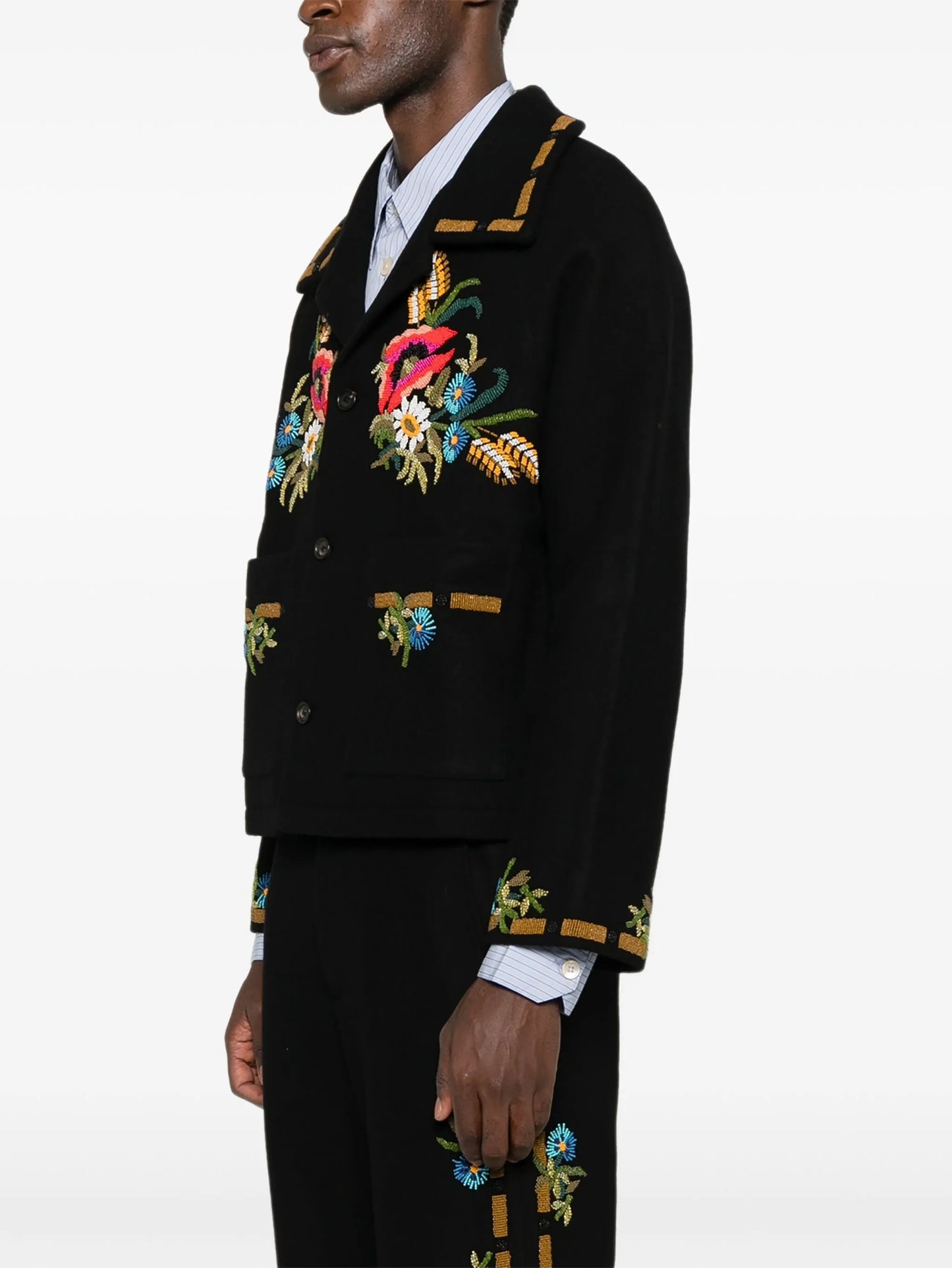 Aquitaine wool blazer