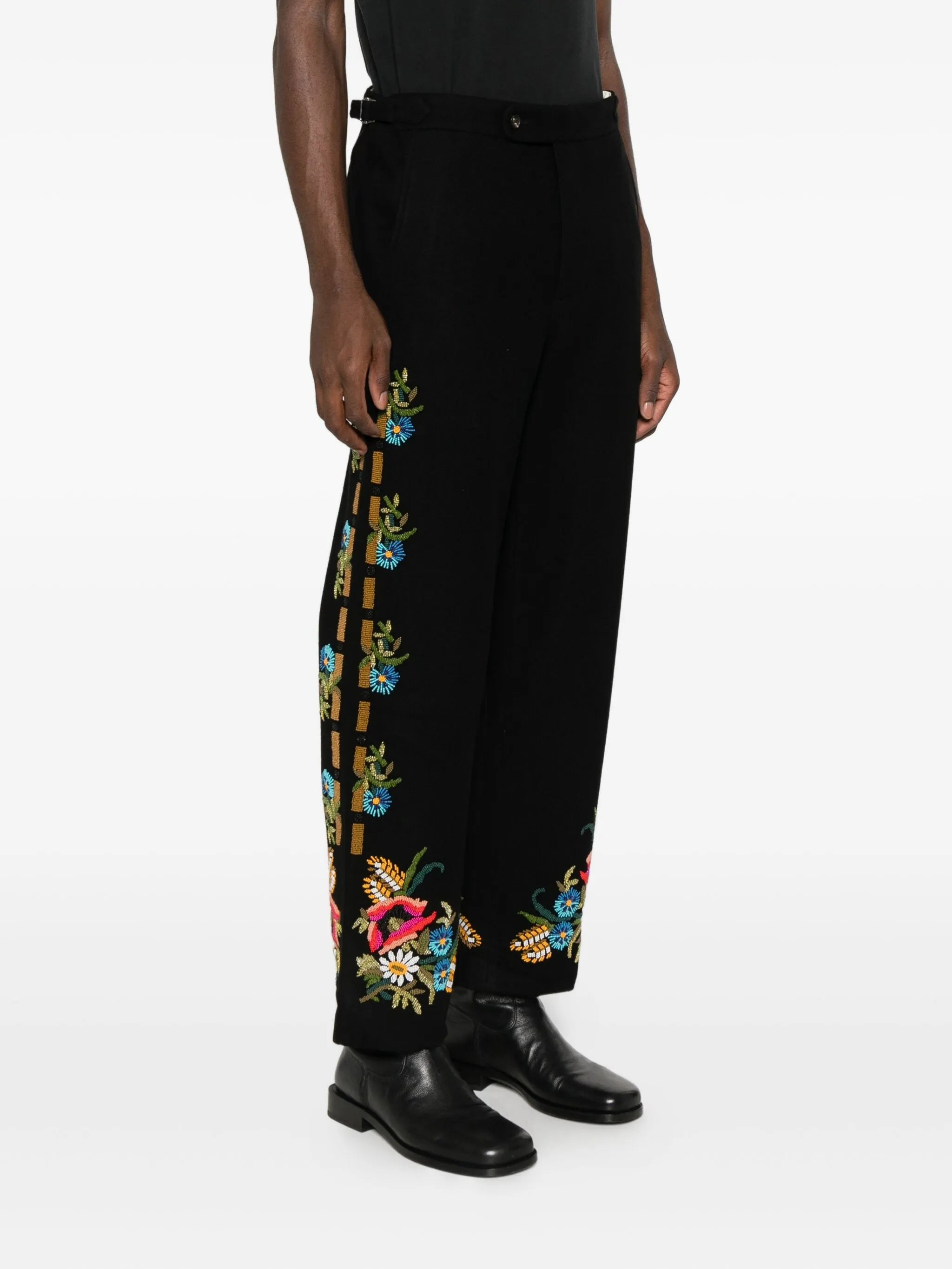 floral trousers