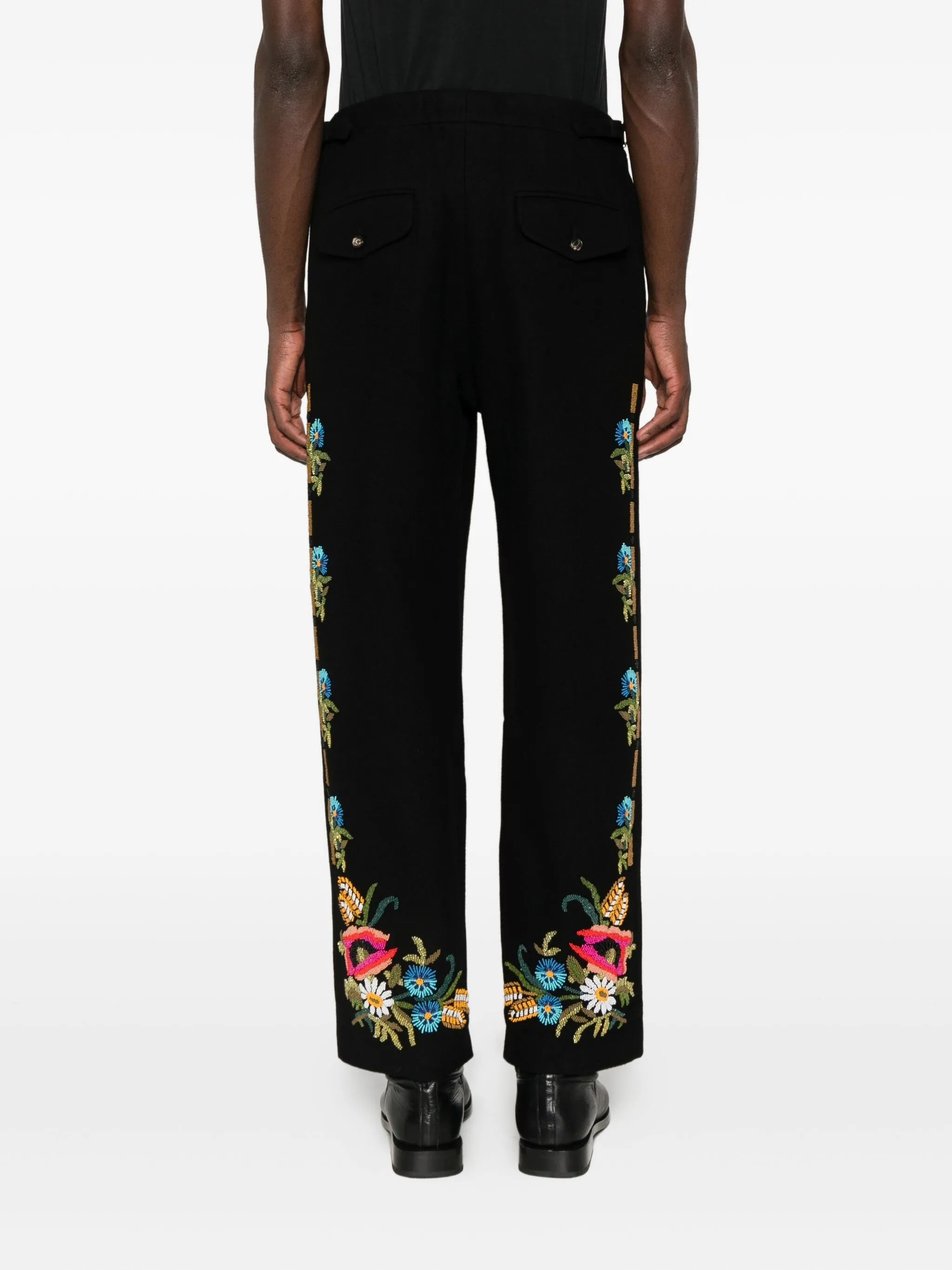 floral trousers