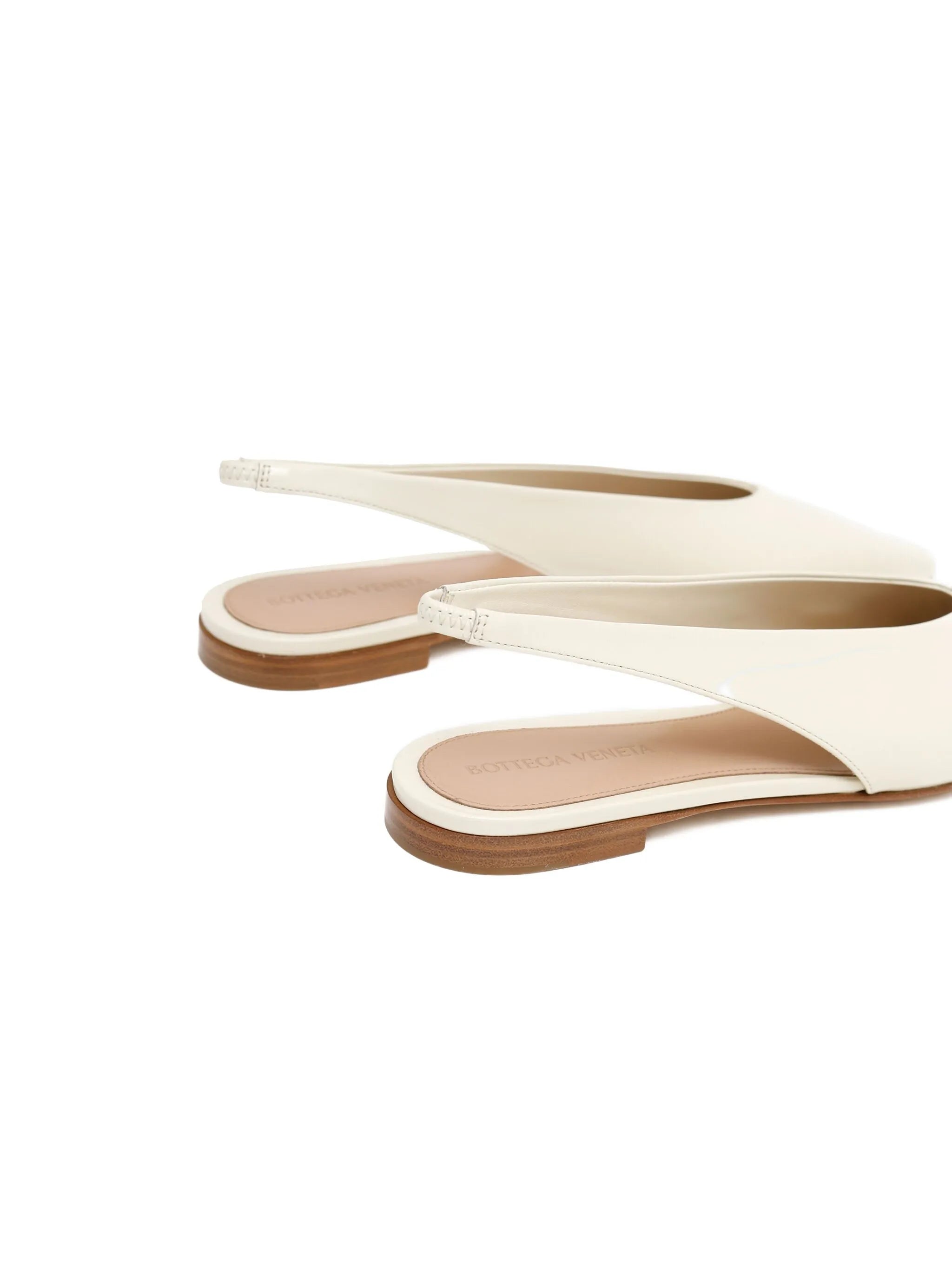 leather ballerina shoes