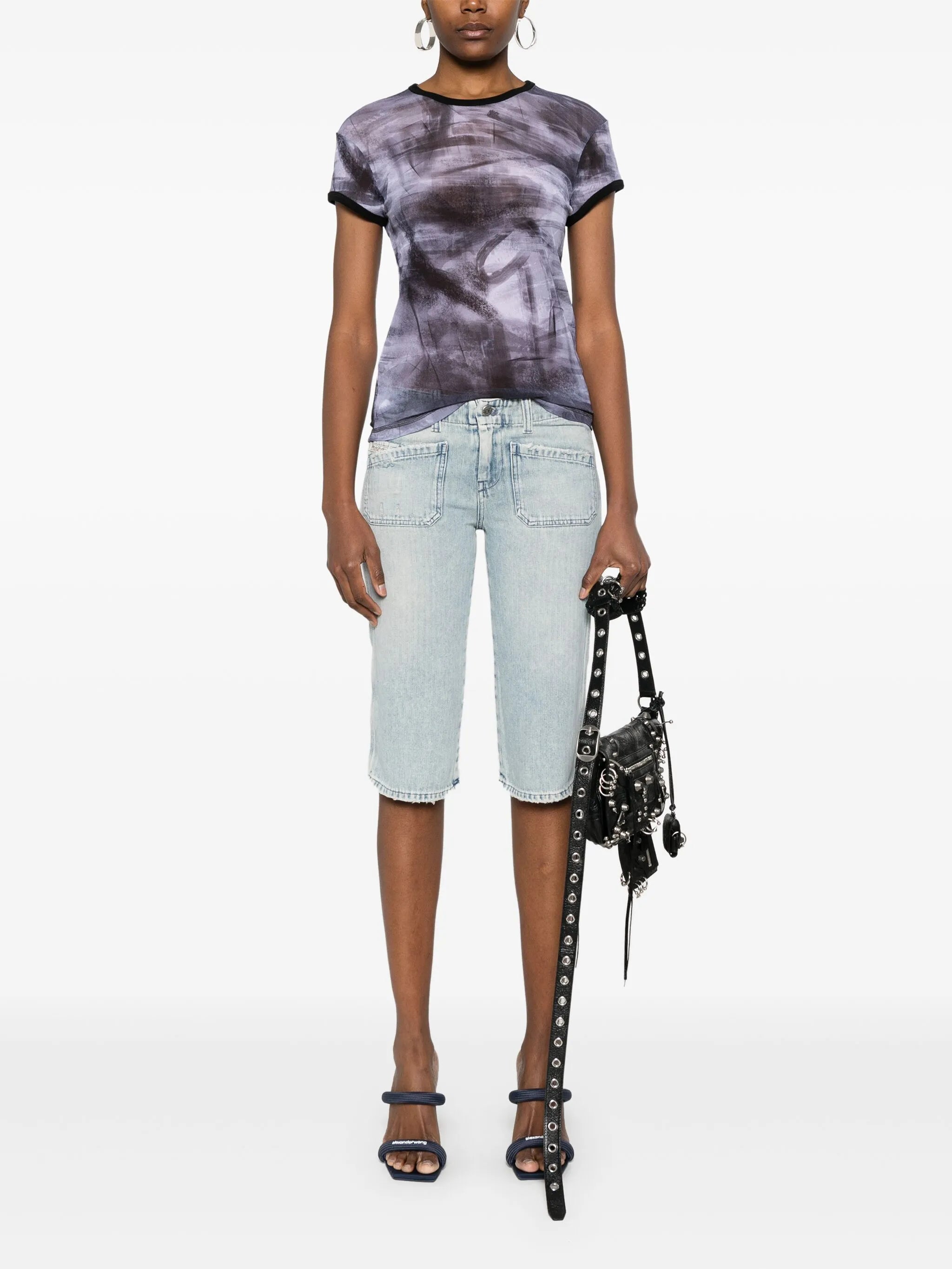 graphic-print T-shirt