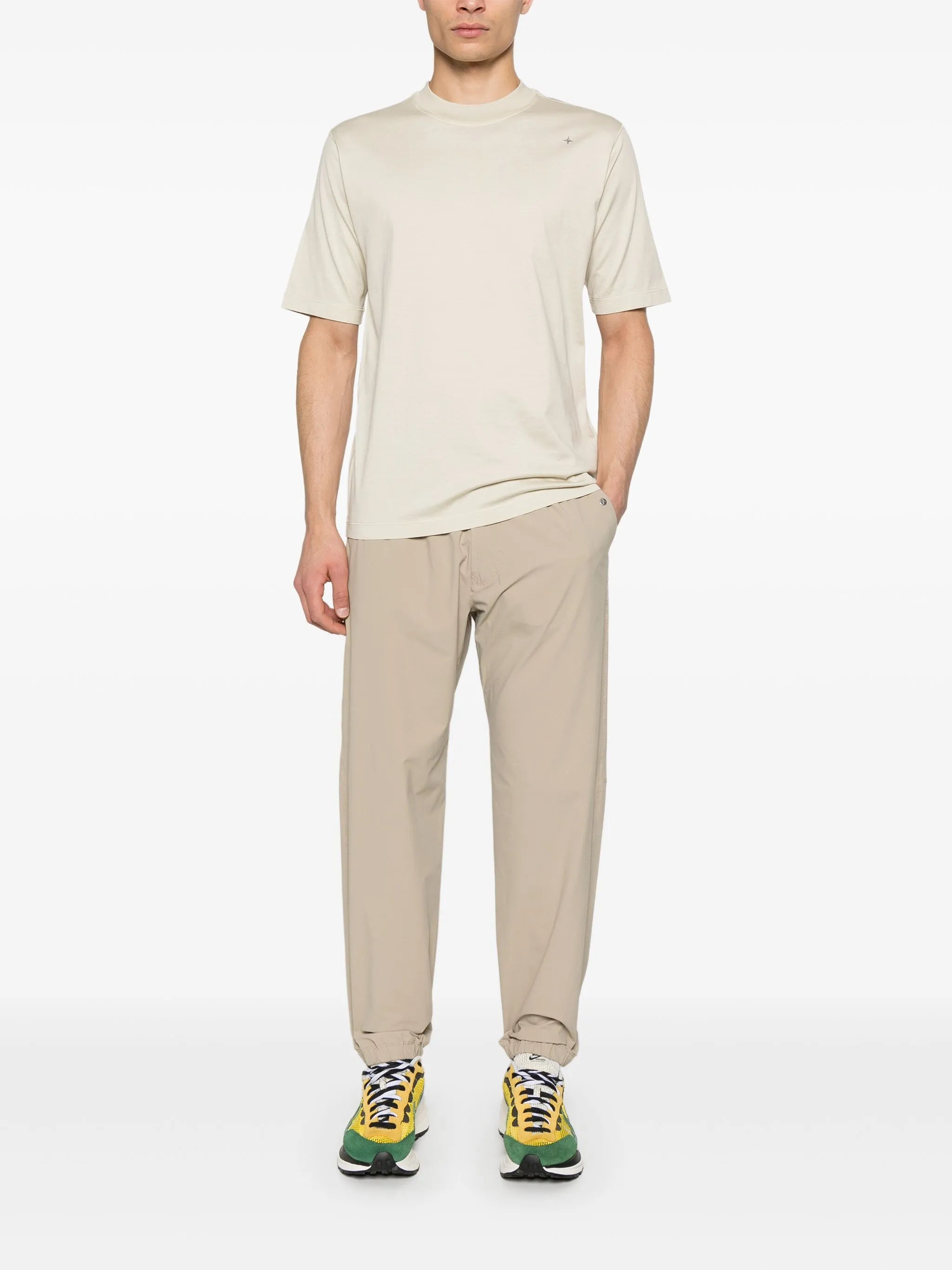 tapered-leg track pants