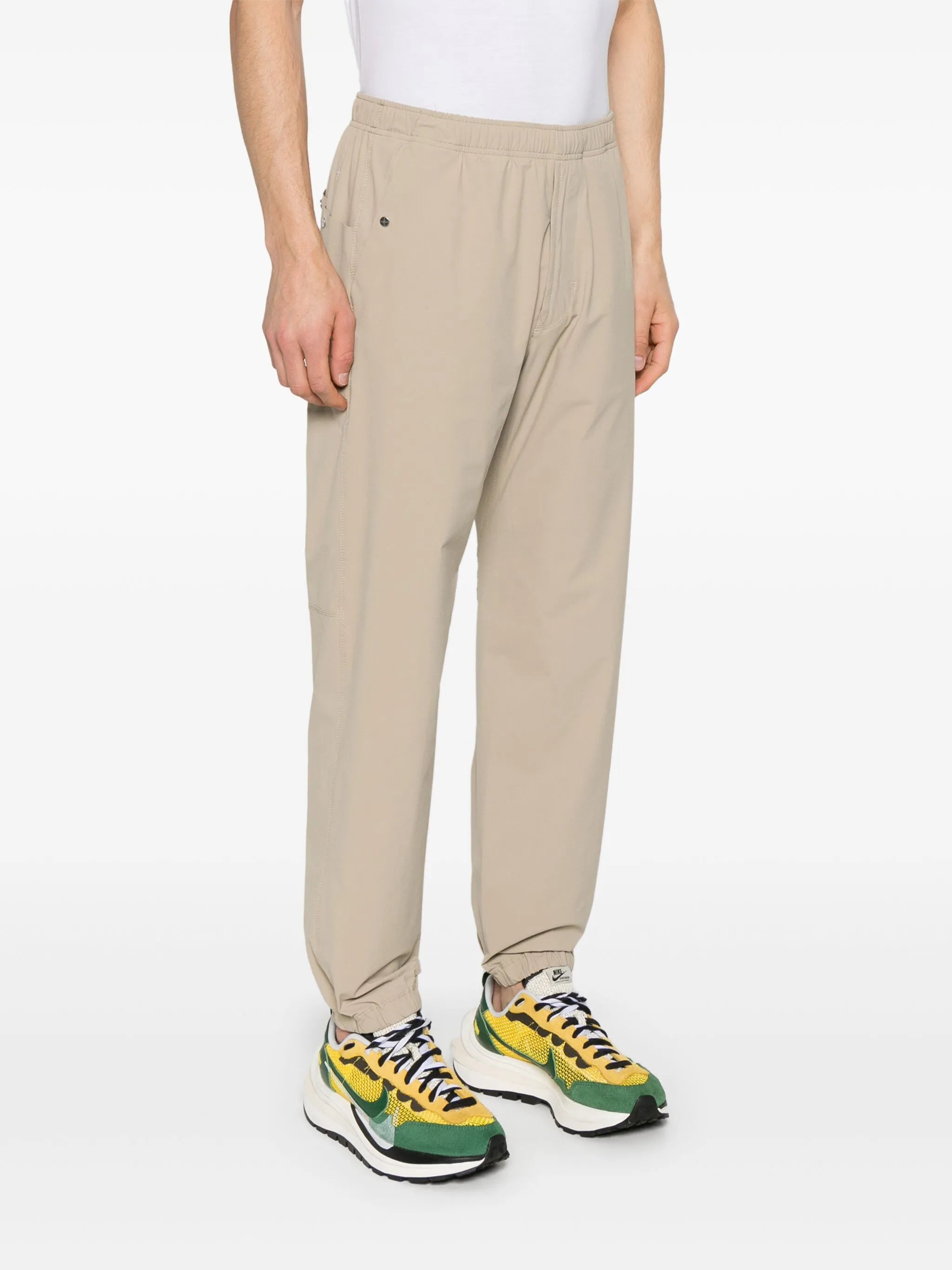 tapered-leg track pants