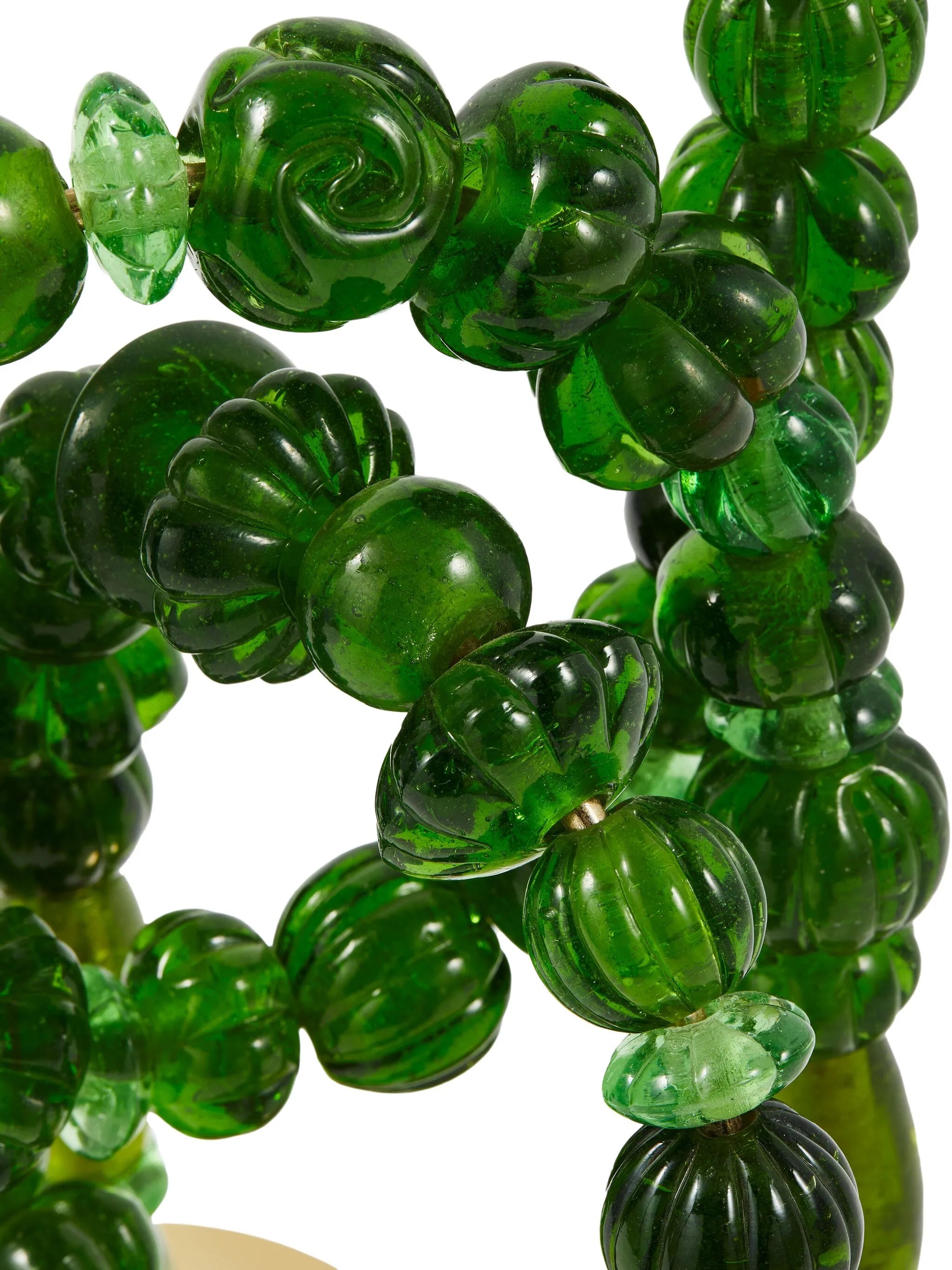 beaded candlestick holders