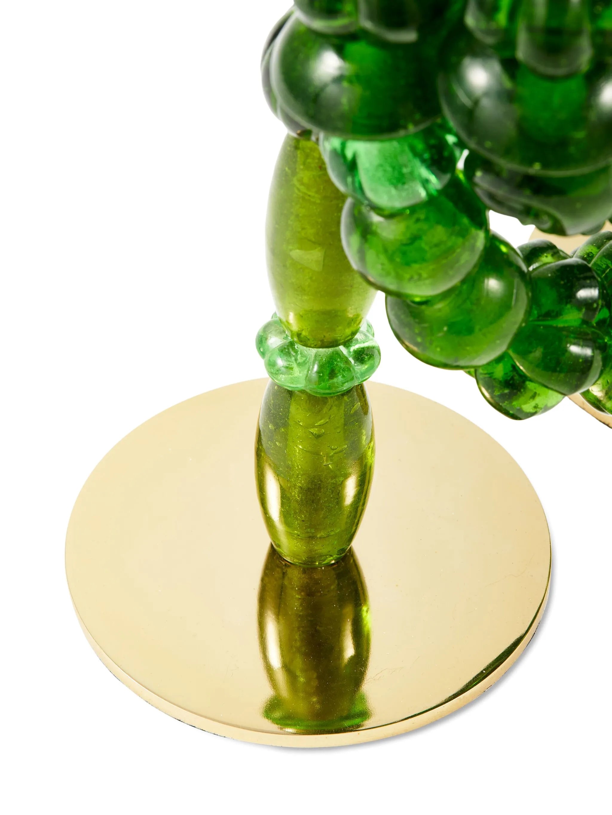 beaded candlestick holders