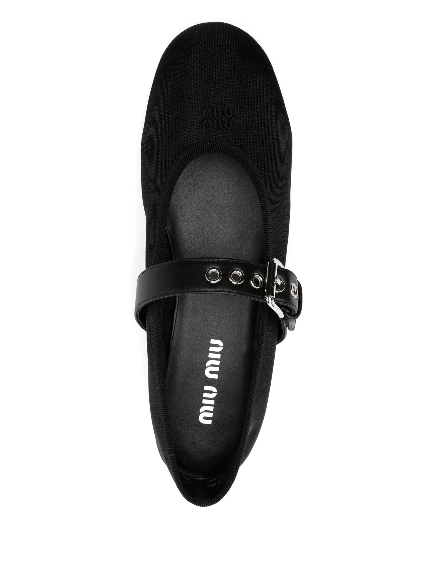 Mesh ballet flats