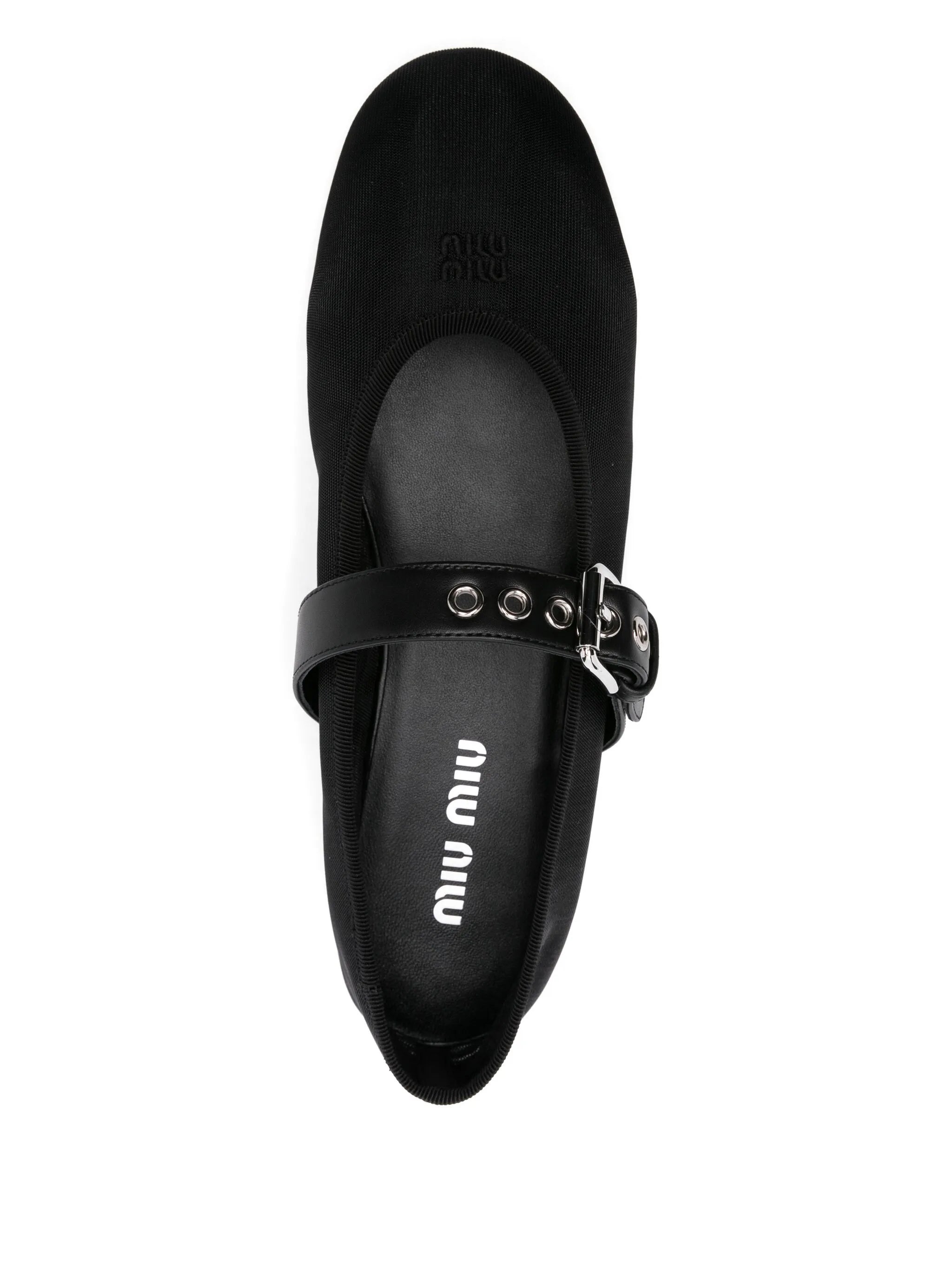 mesh ballet flats
