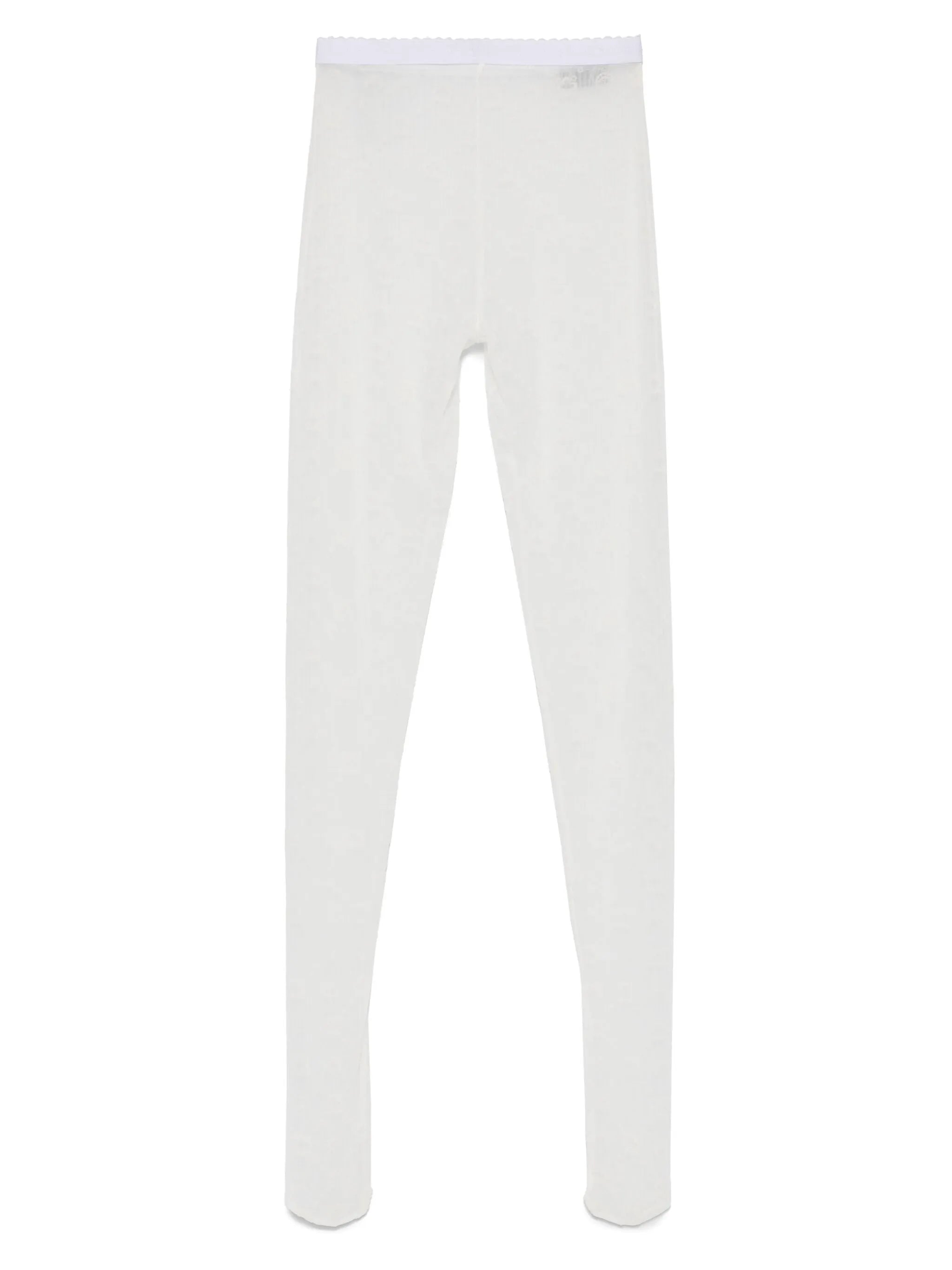 flocked mesh tights