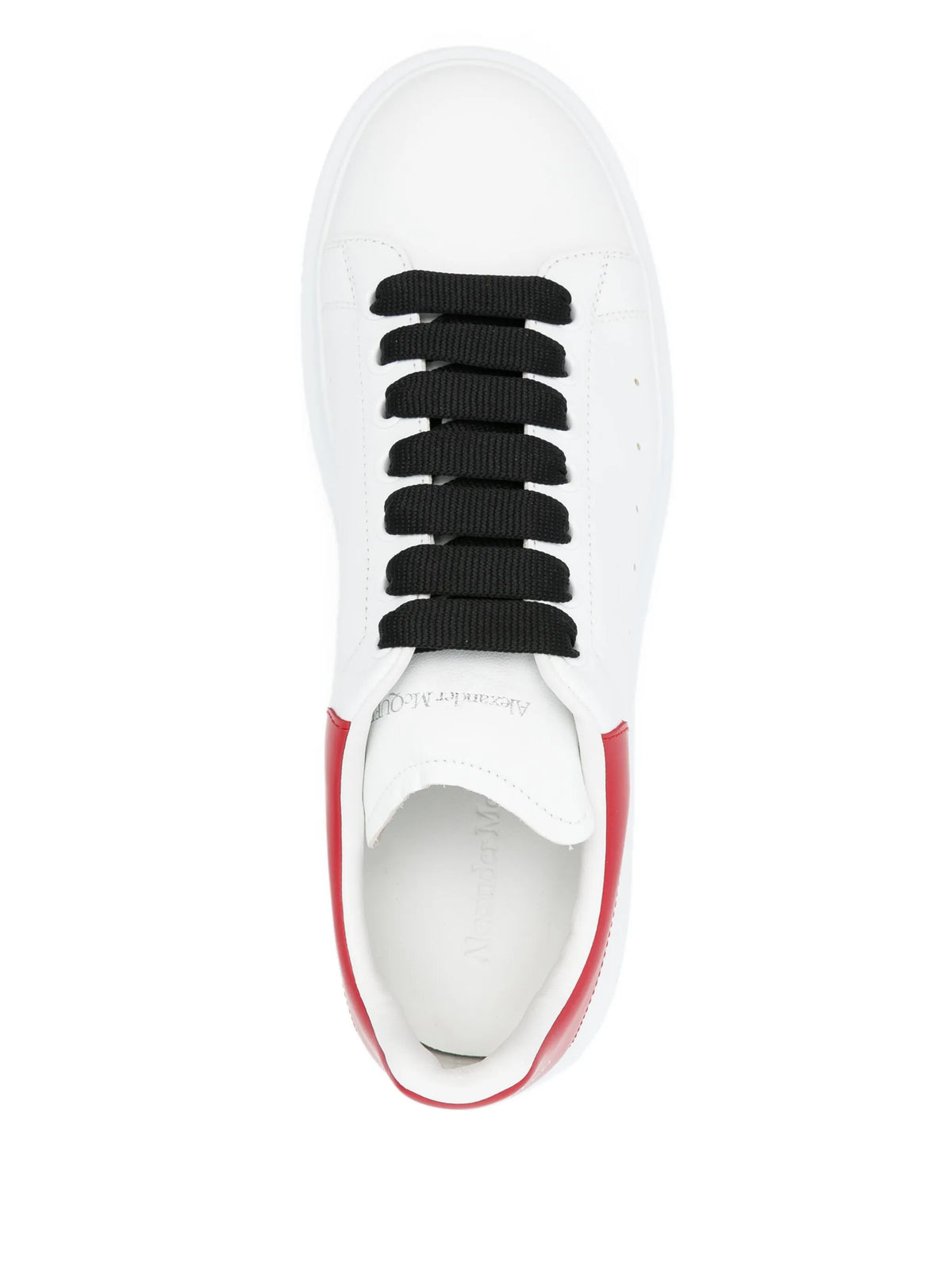 Oversized leather sneakers
