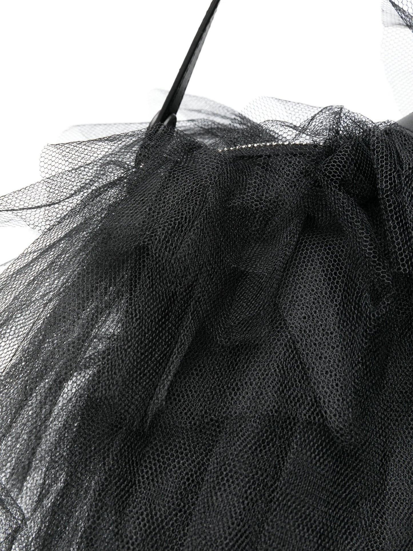 ruffled mini bag