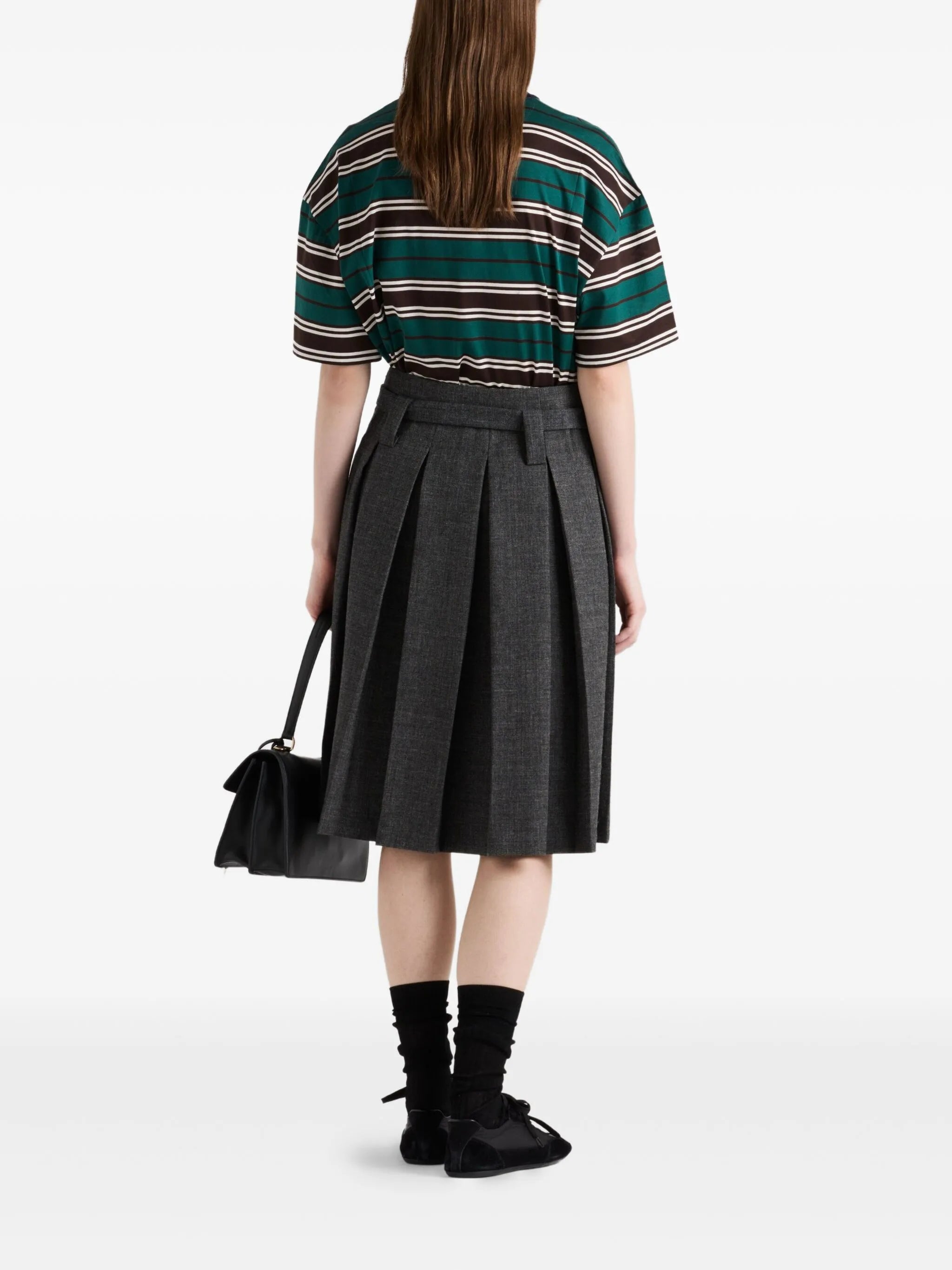 striped cotton T-shirt
