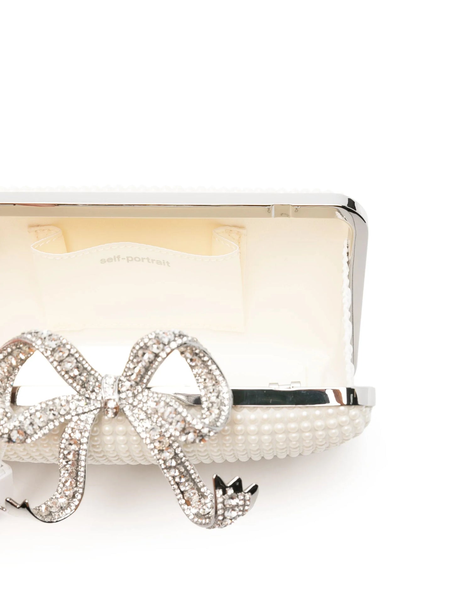 Pearl Box clutch bag