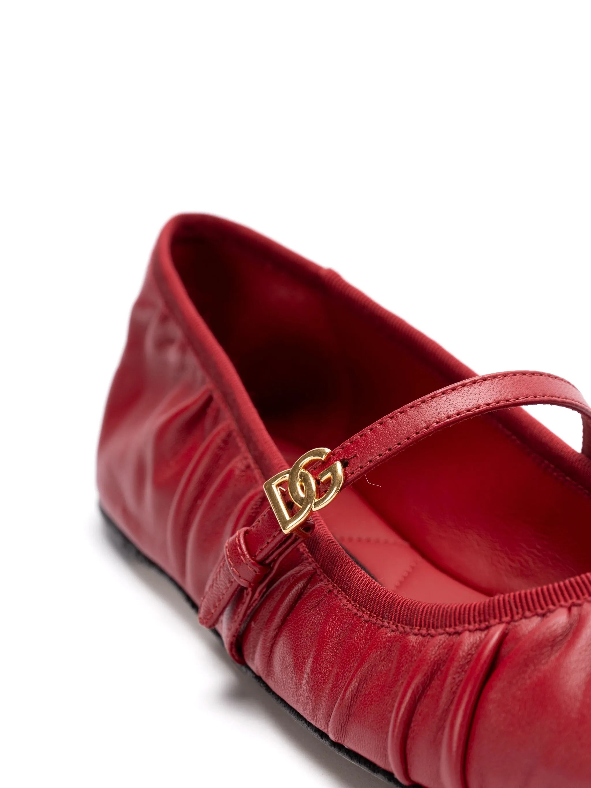 leather ballerinas