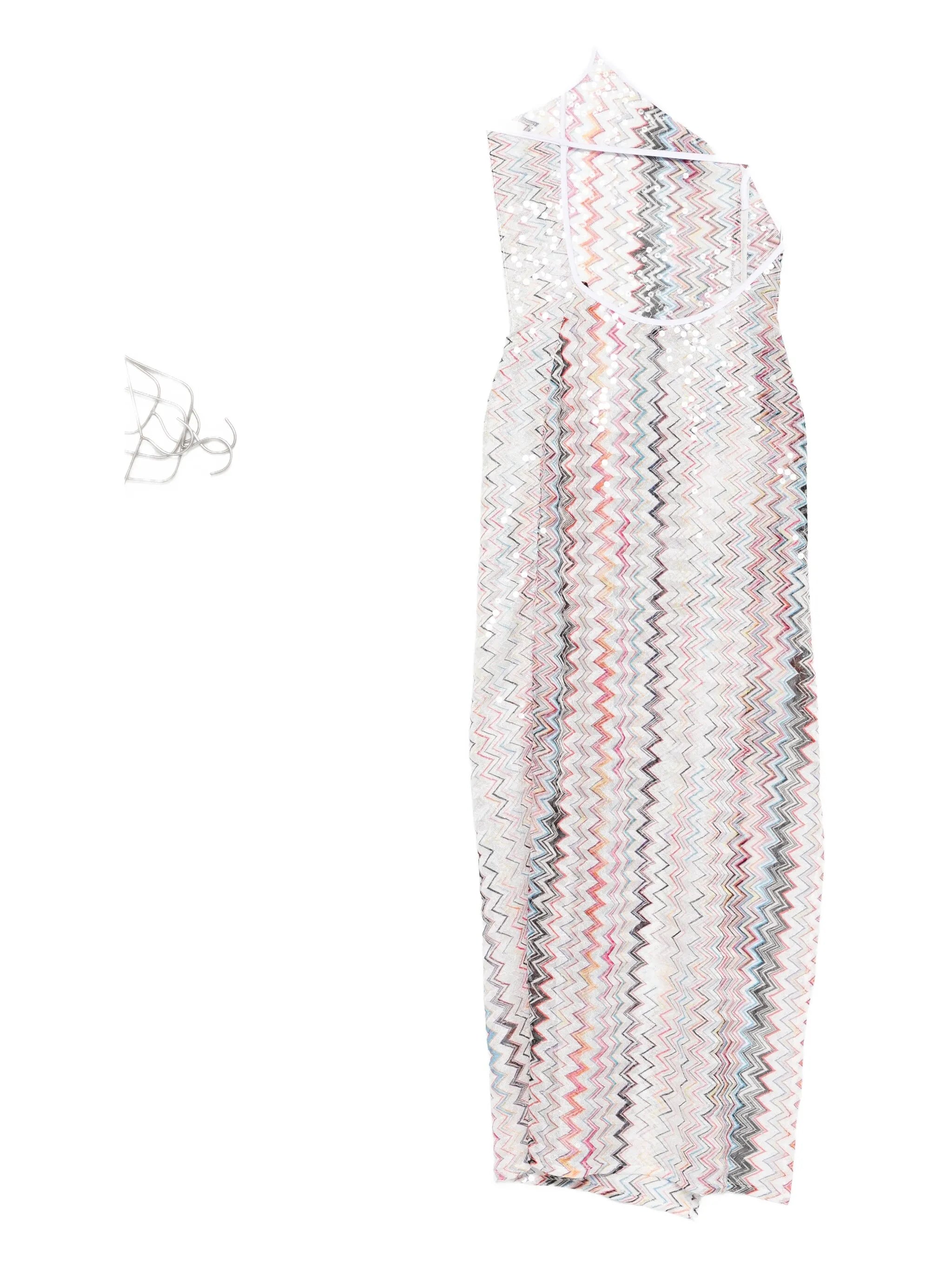 one-shoulder maxi dress