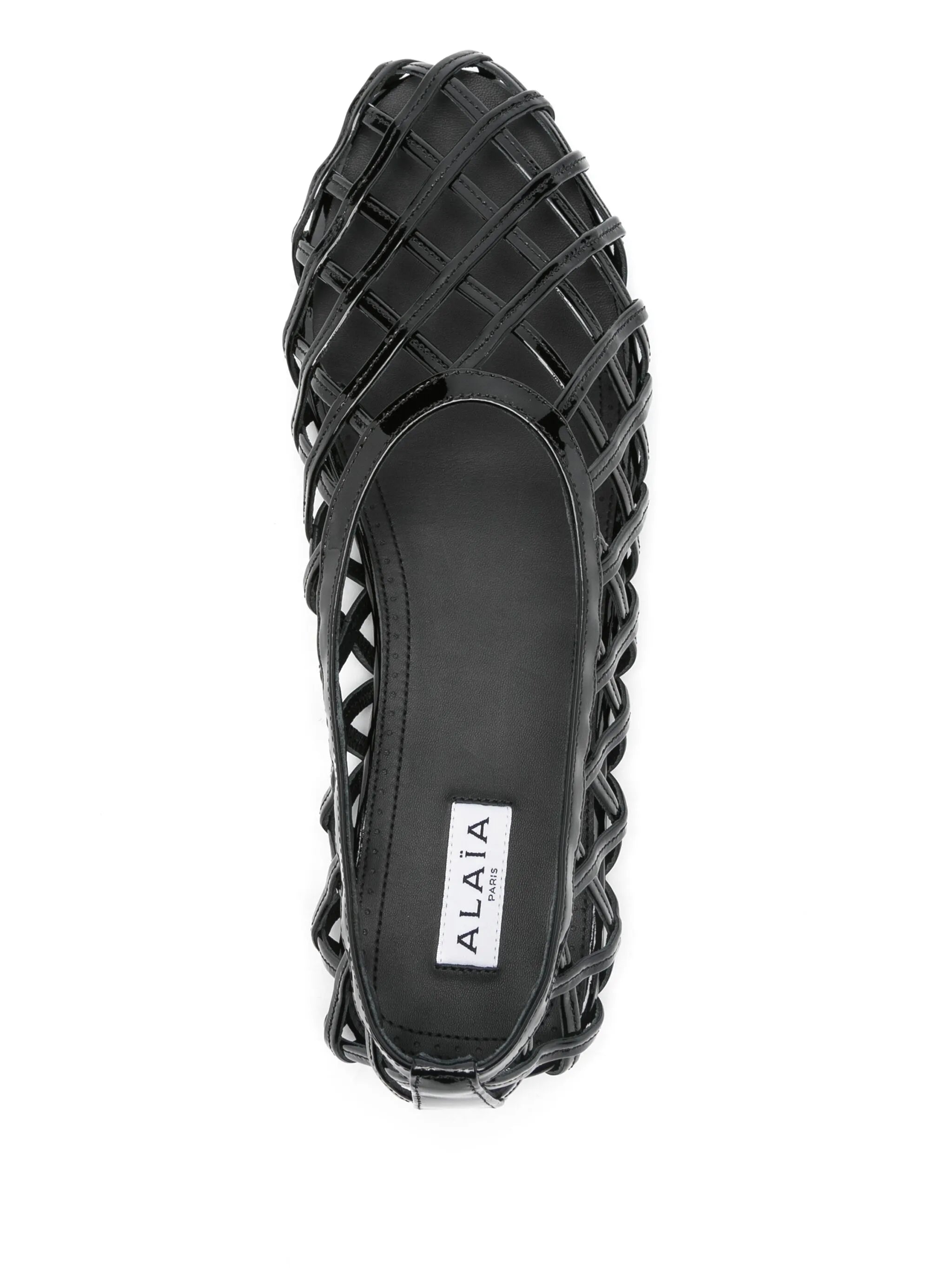 leather ballet flats