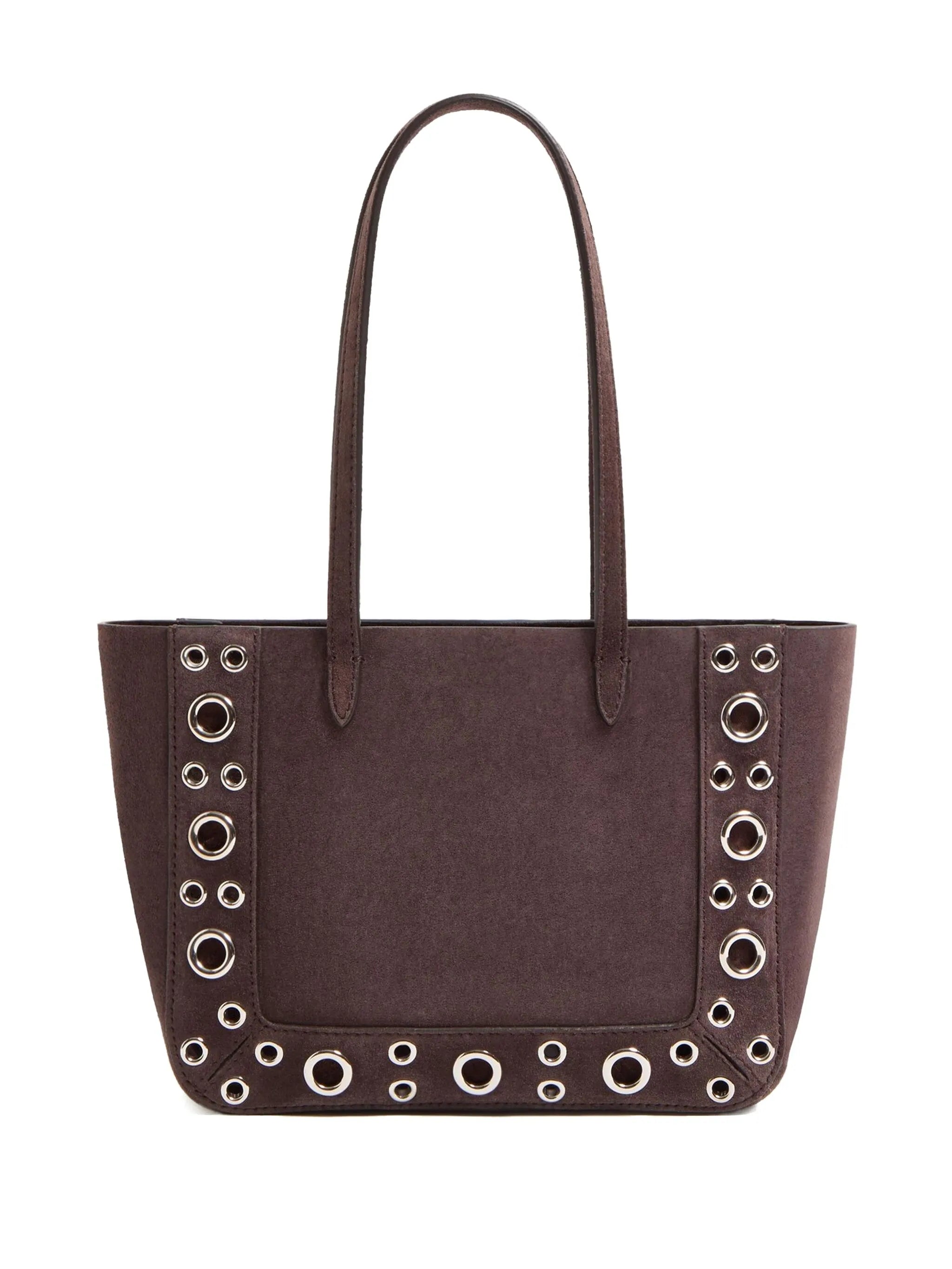 eyelet-detailing tote bag