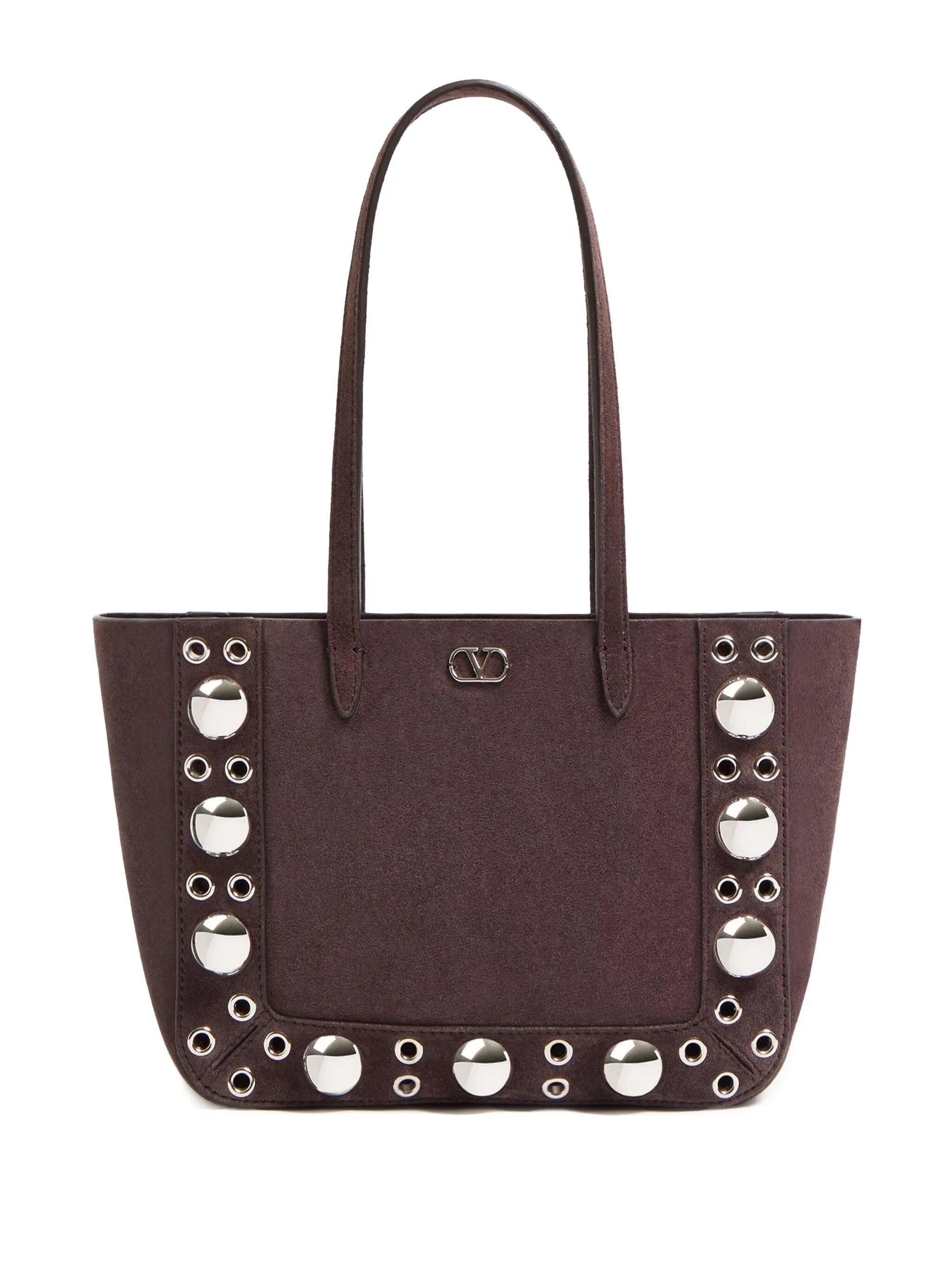 eyelet-detailing tote bag