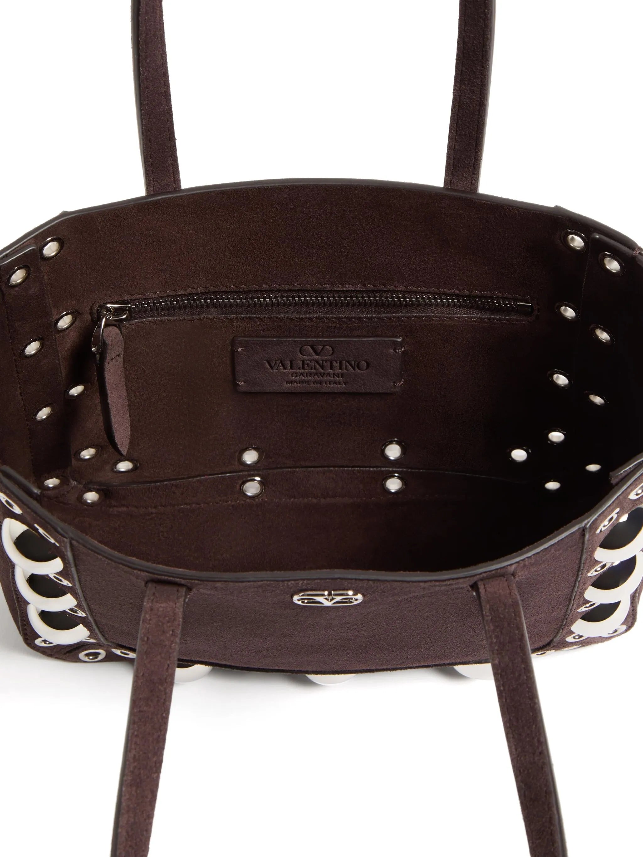 eyelet-detailing tote bag