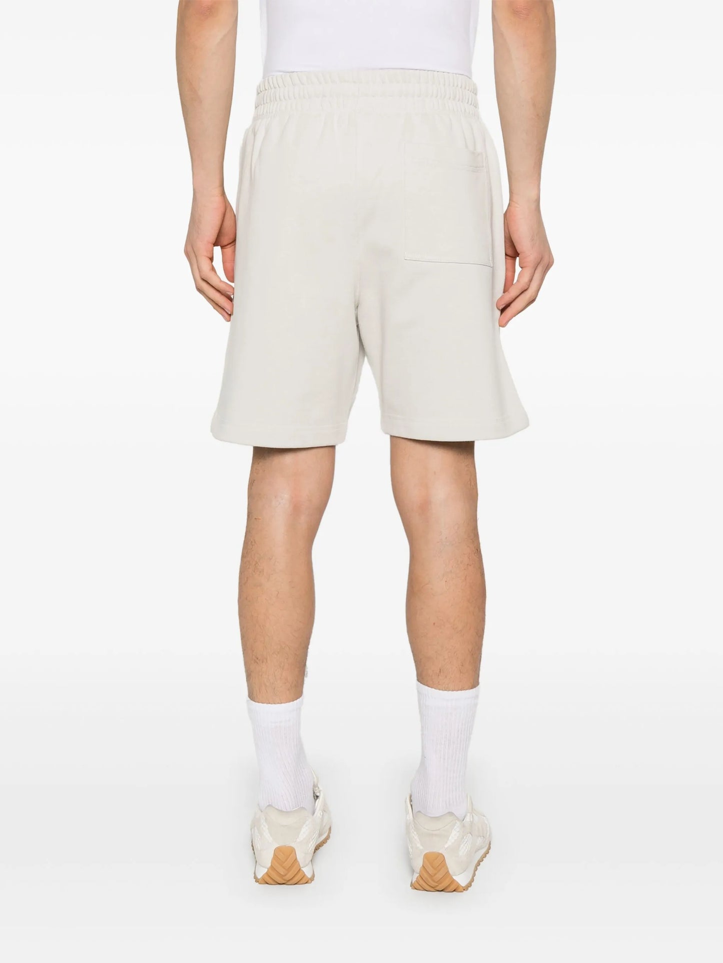 logo-embroidered track shorts