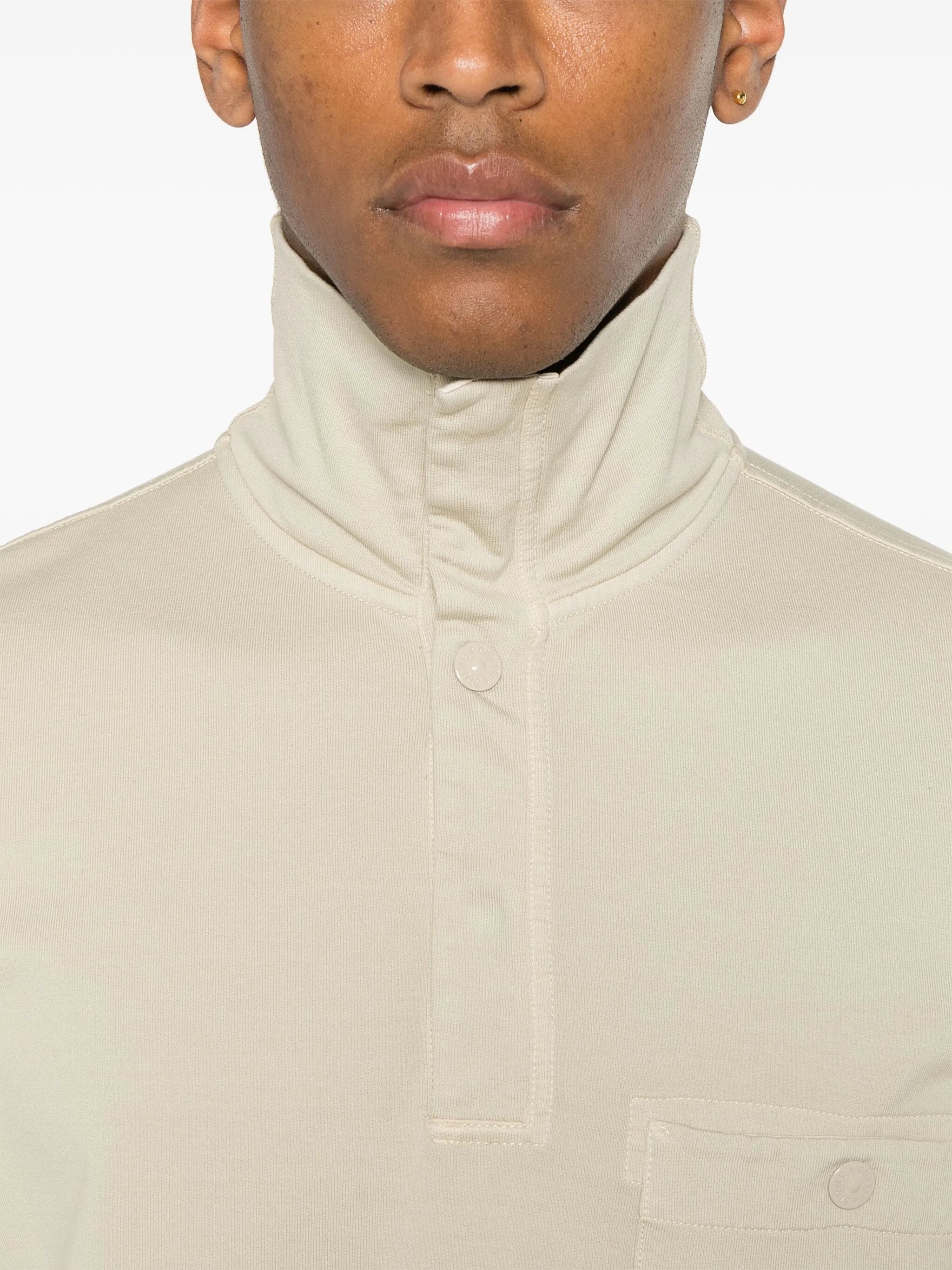Compass-badge sweatshirt