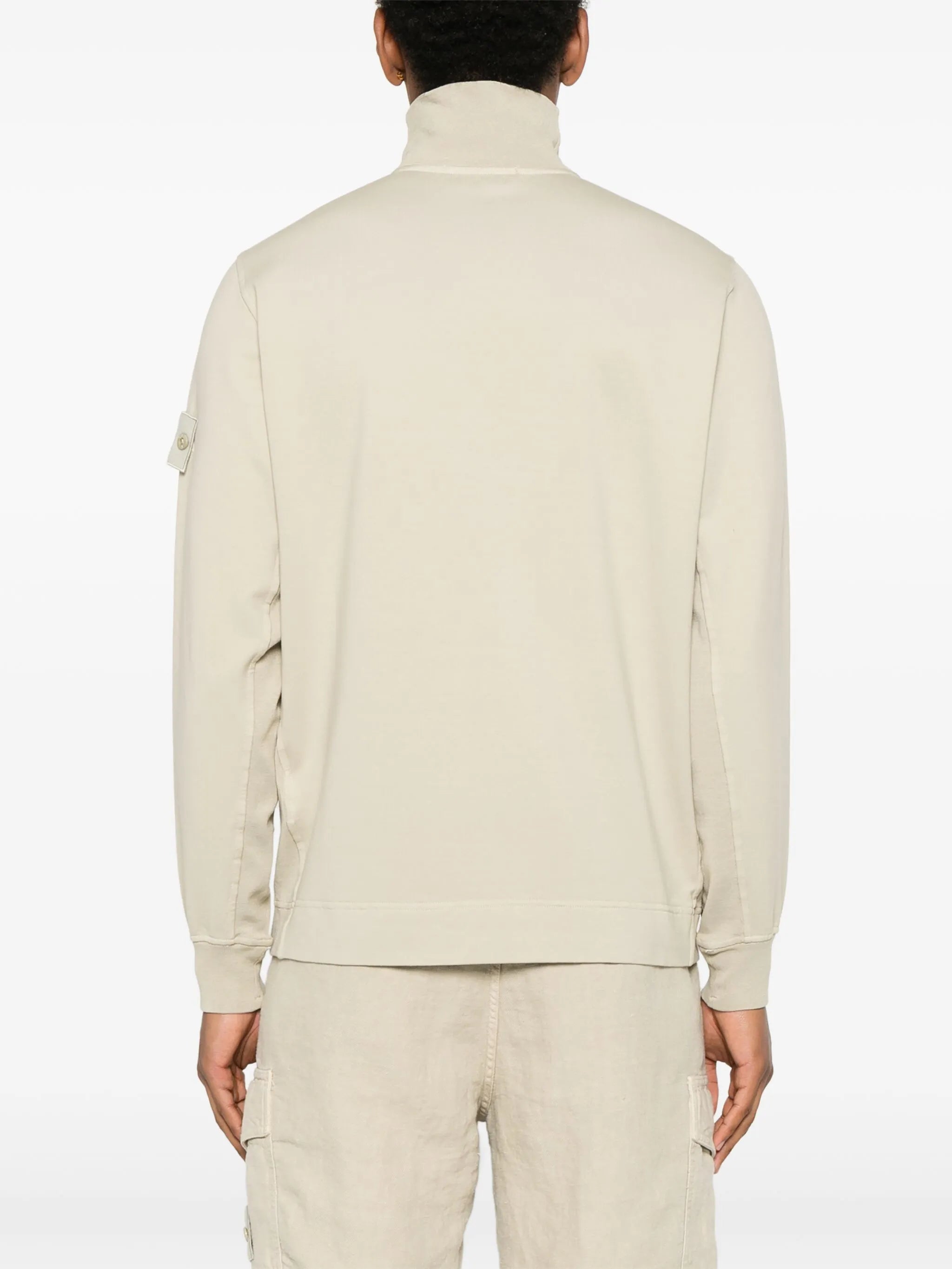 Compass-badge sweatshirt