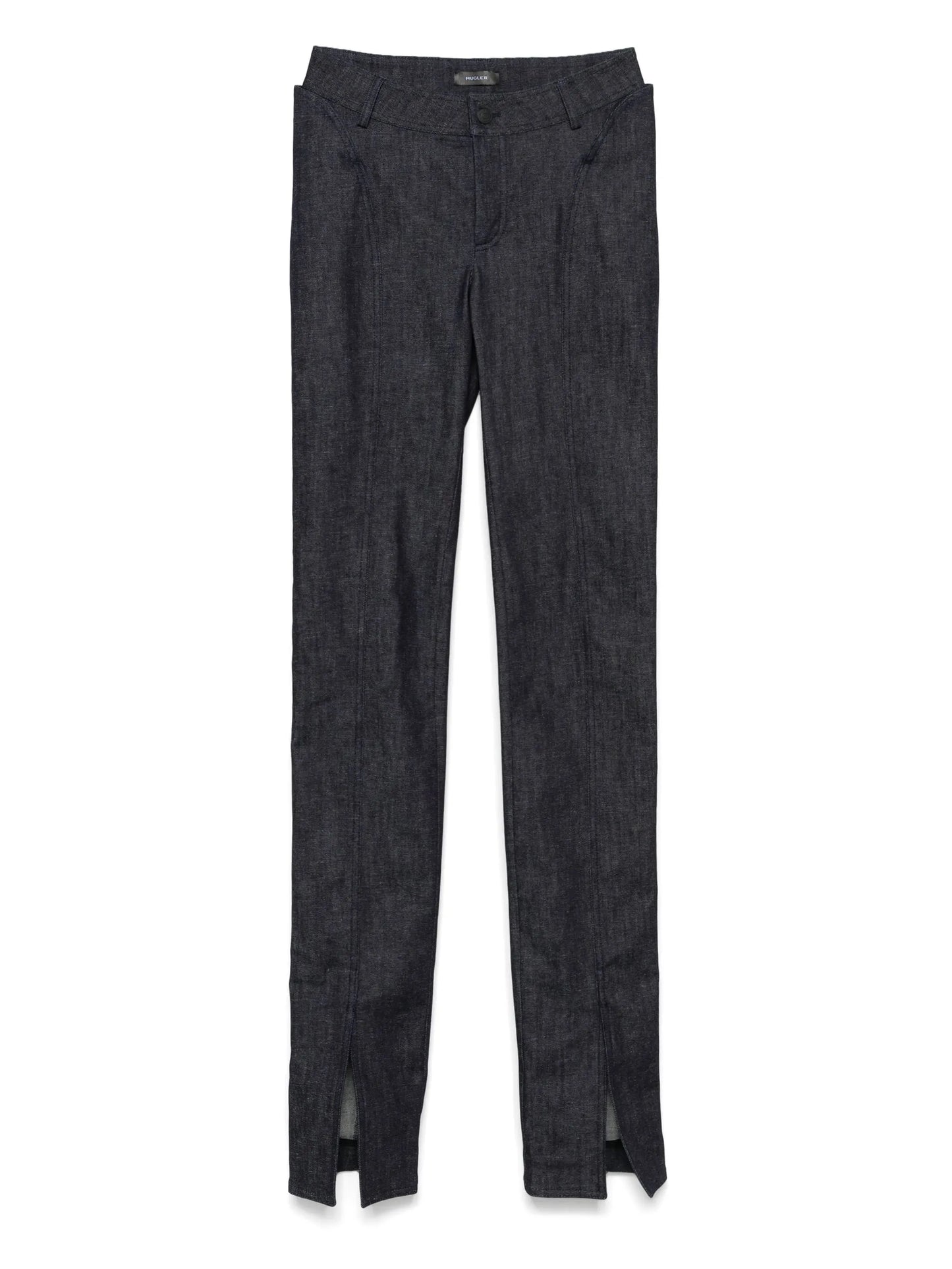 split-ankles jeans