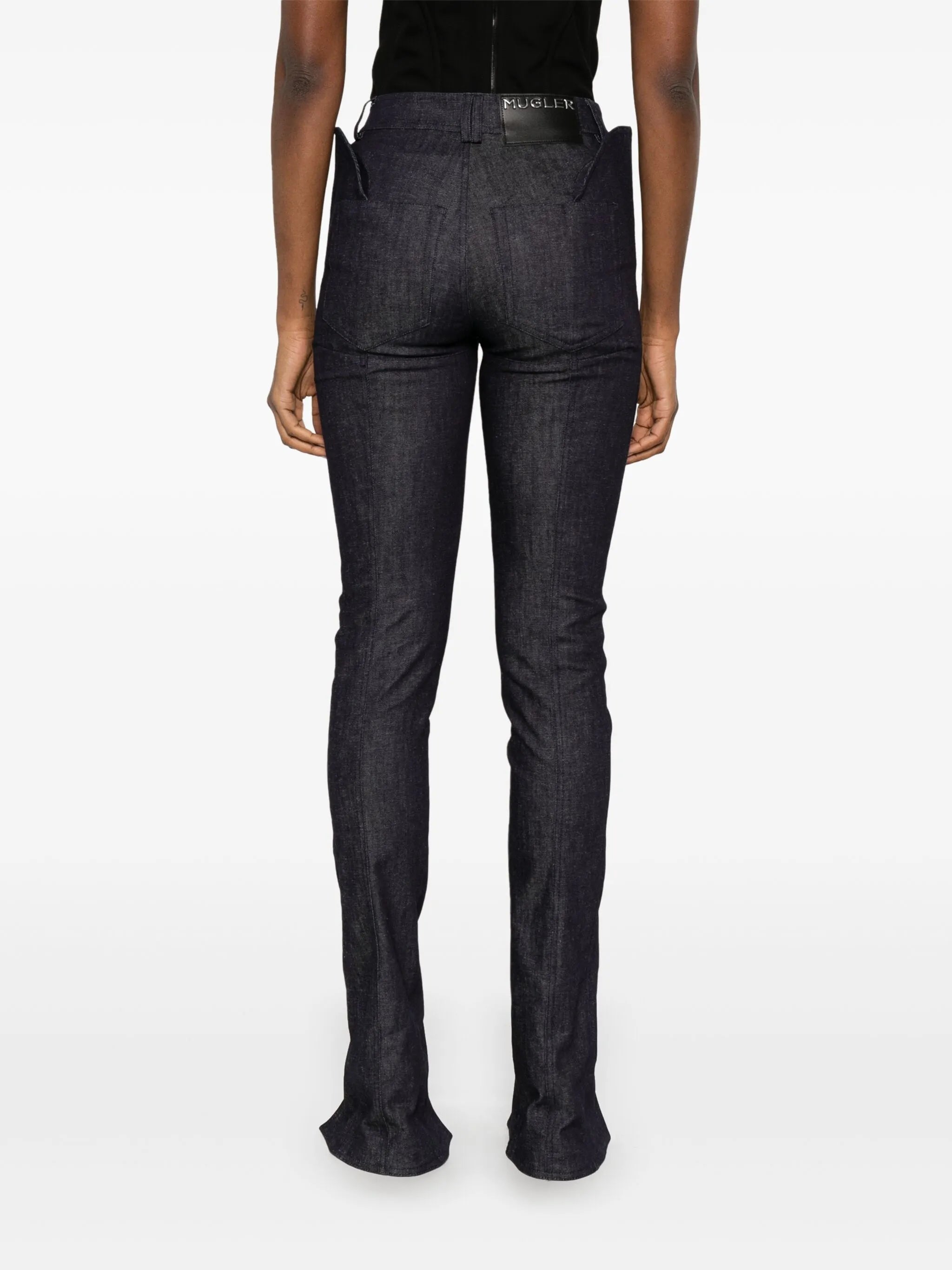 split-ankles jeans