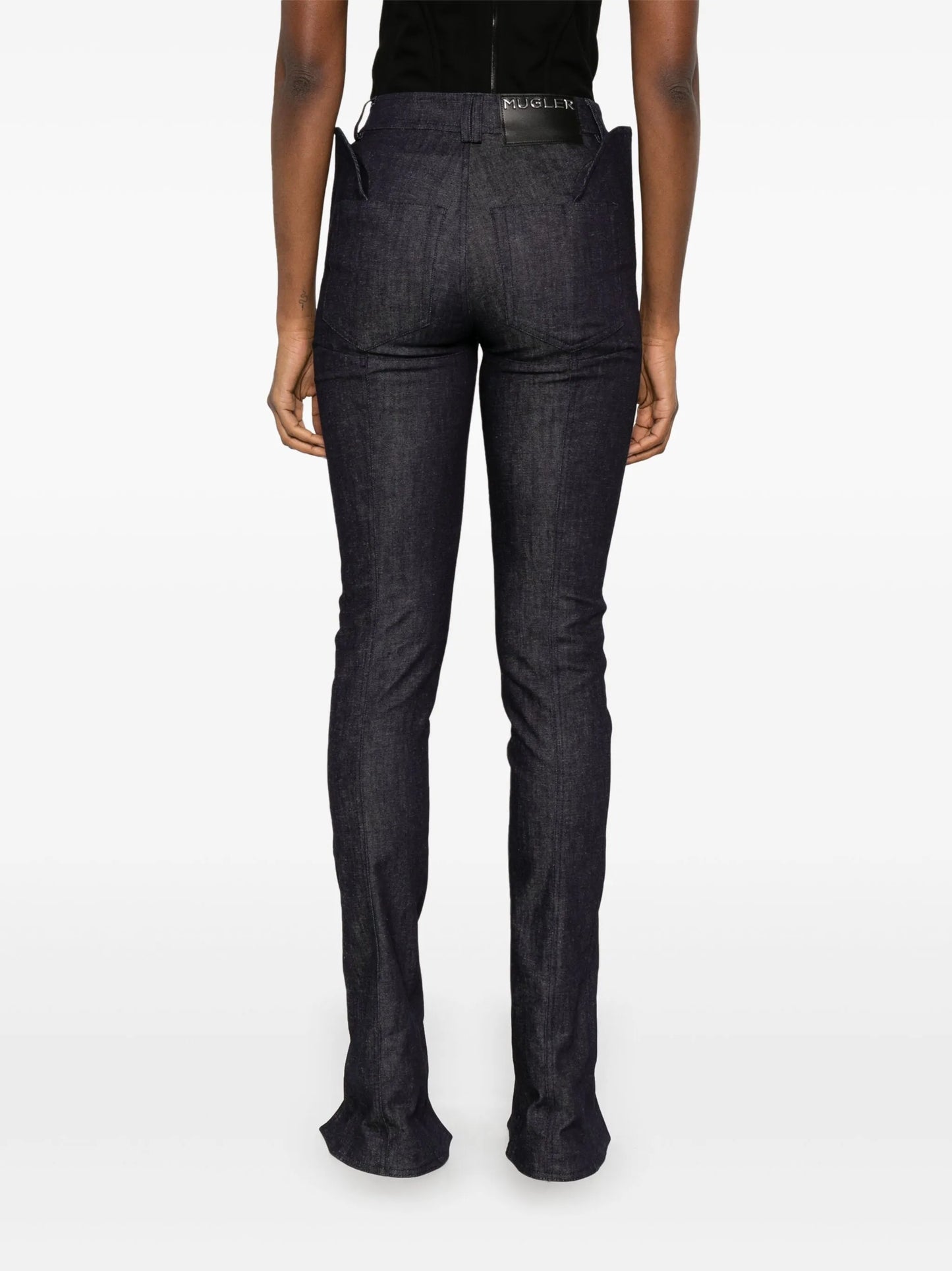 split-ankles jeans