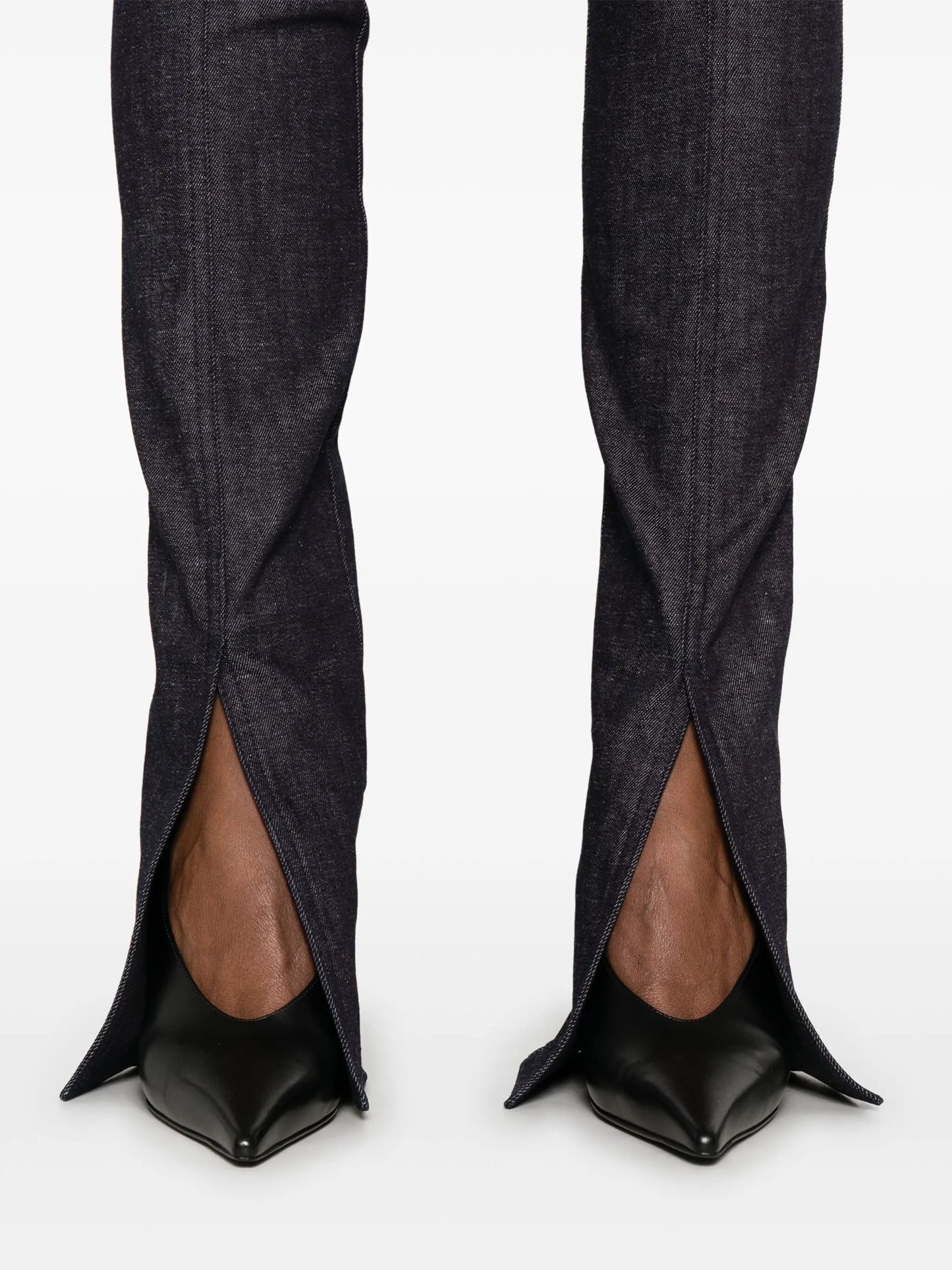 split-ankles jeans