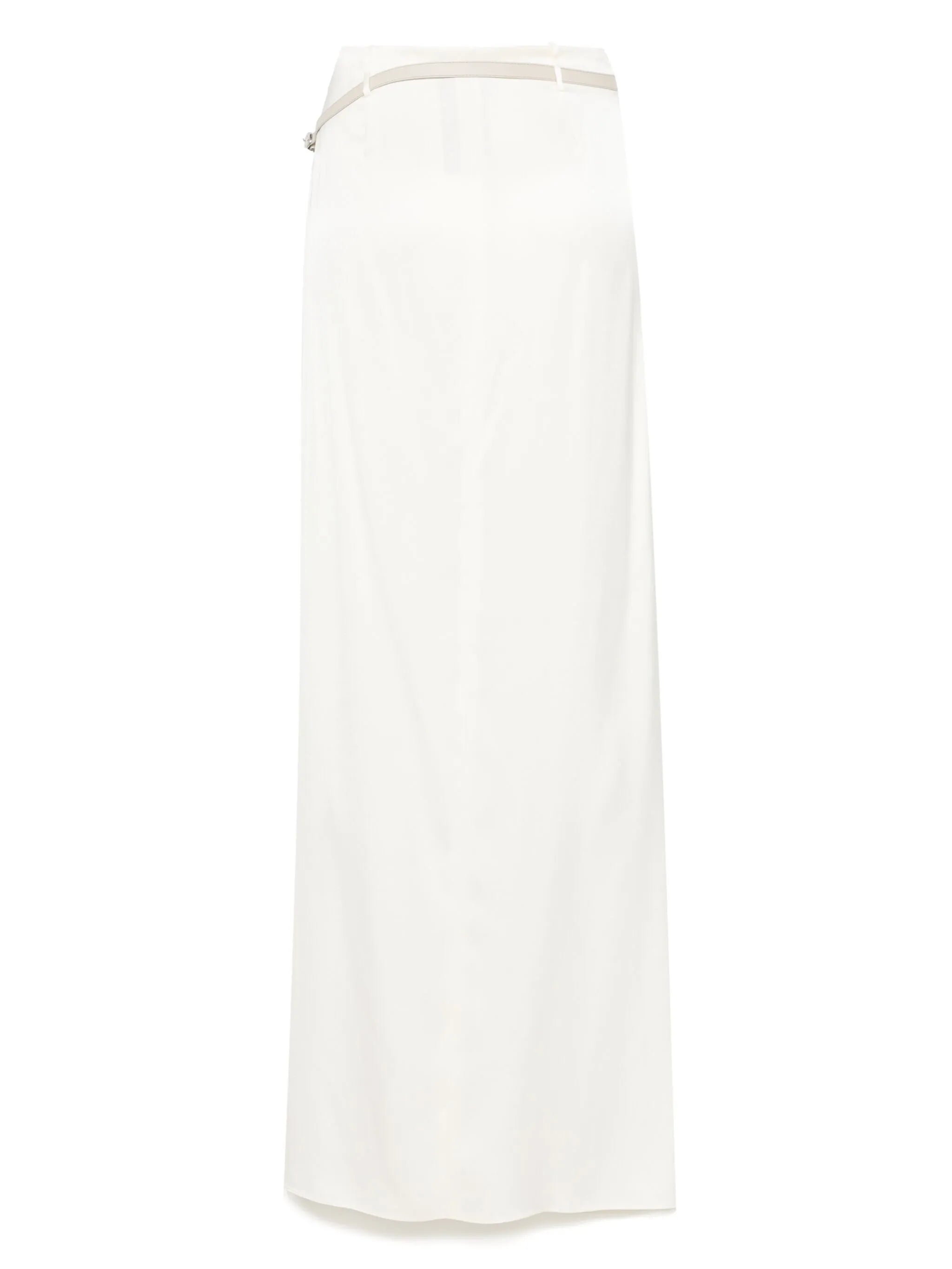 silk maxi skirt