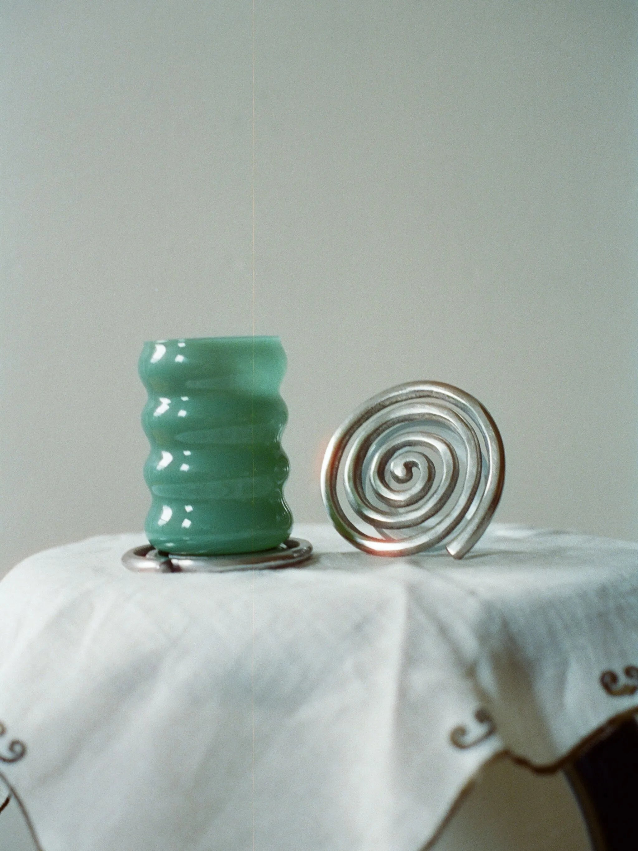 Spiral coasters (set of four)