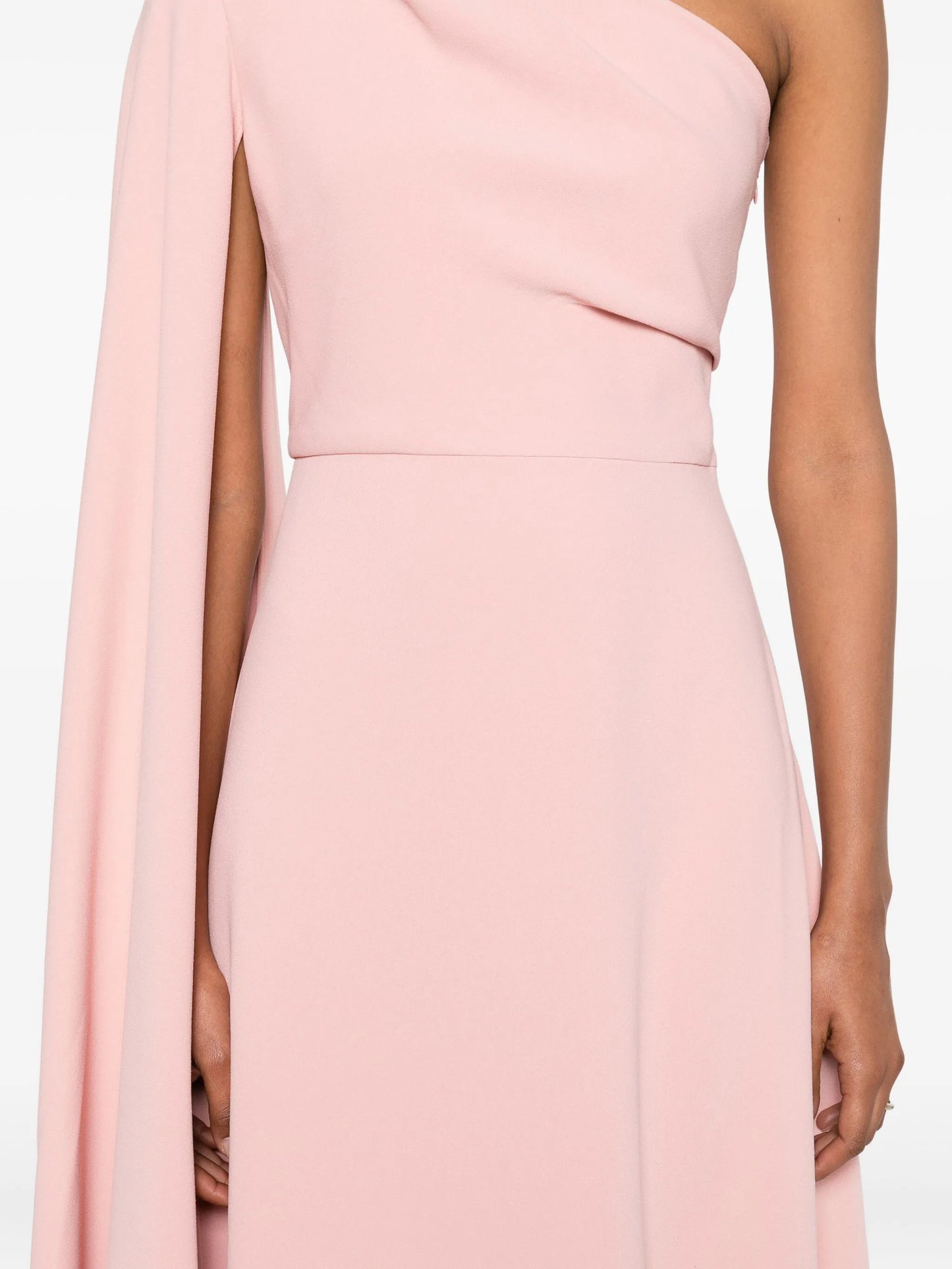 Yazmin one-shoulder ruffled maxi dress
