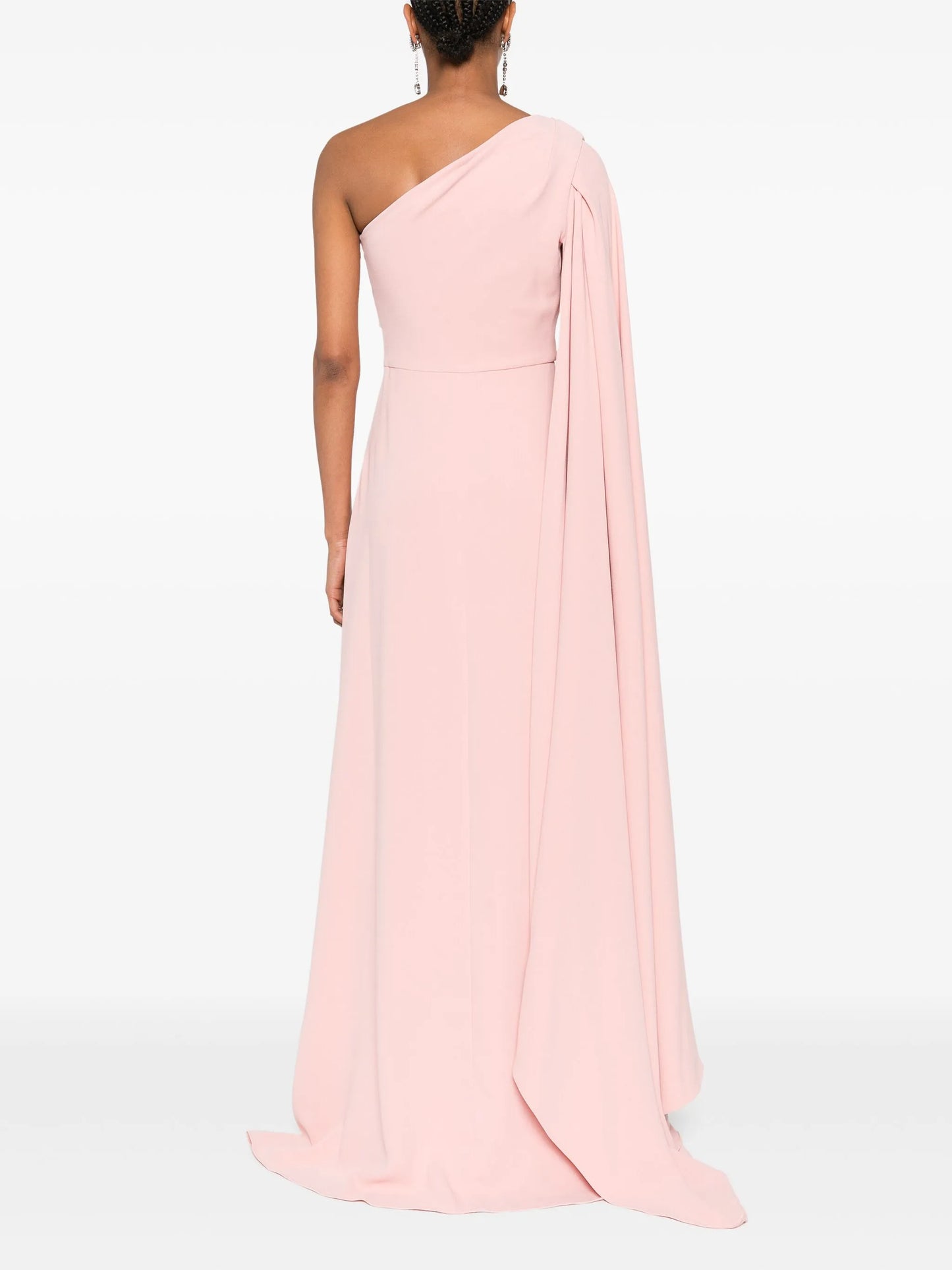Yazmin one-shoulder ruffled maxi dress