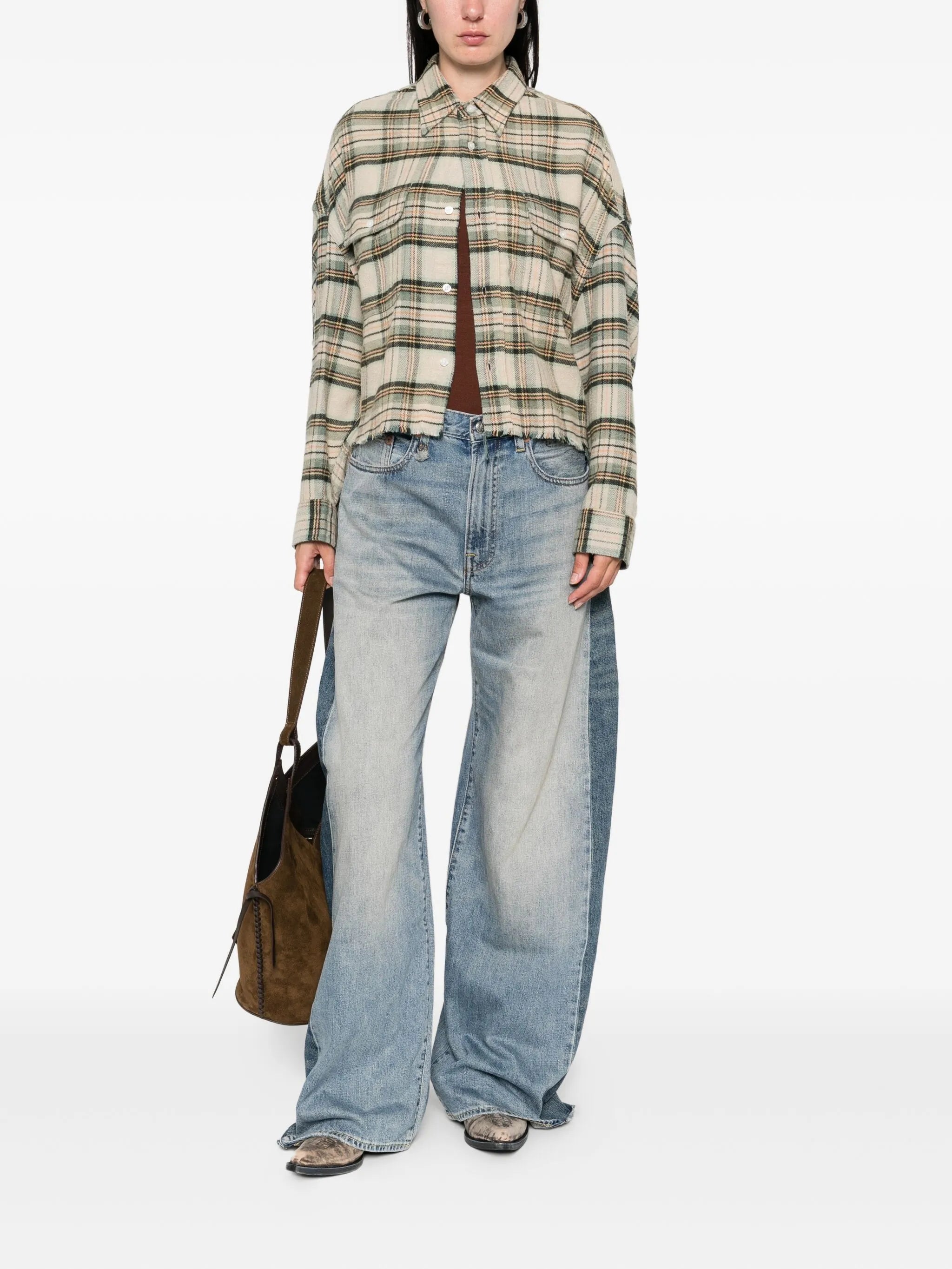 checked shirt