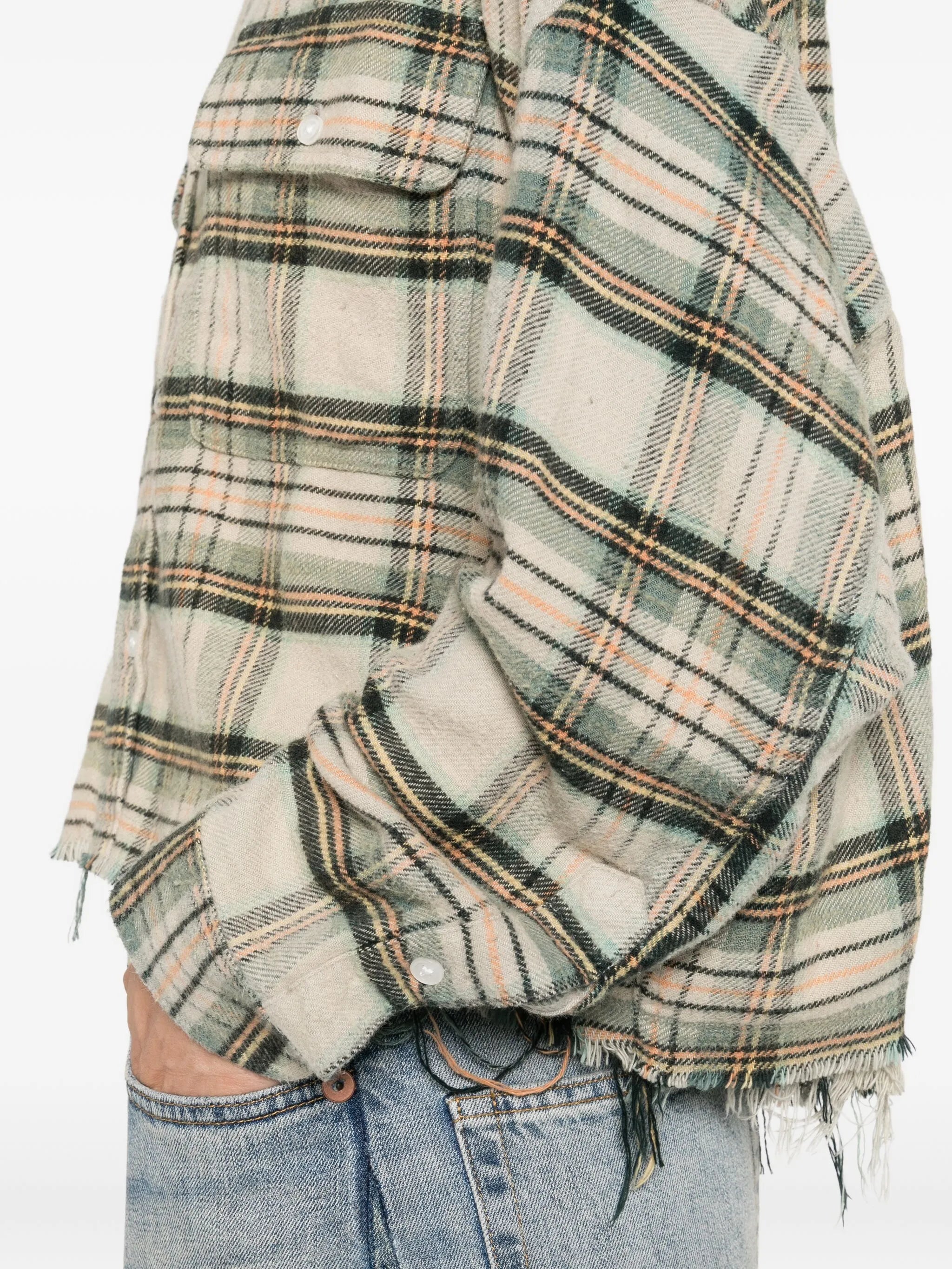 checked shirt