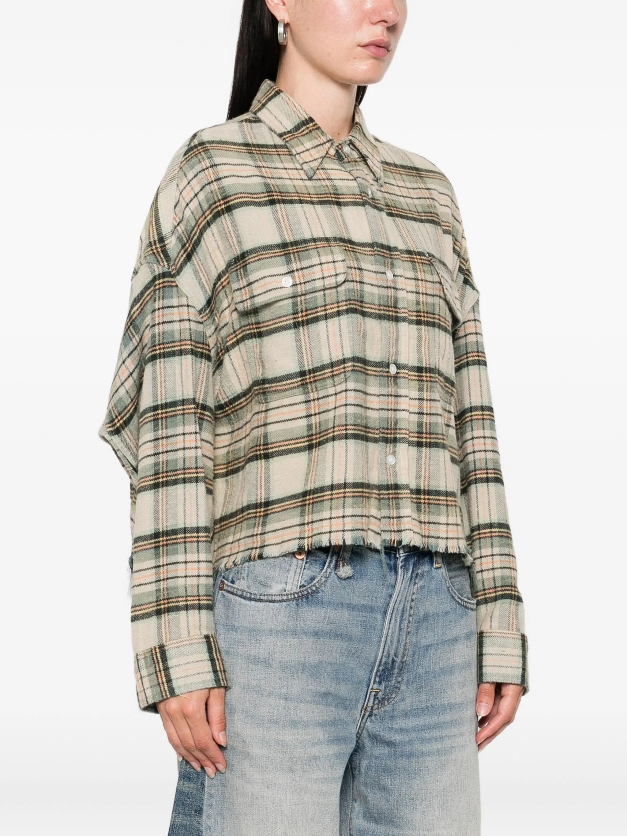 checked shirt