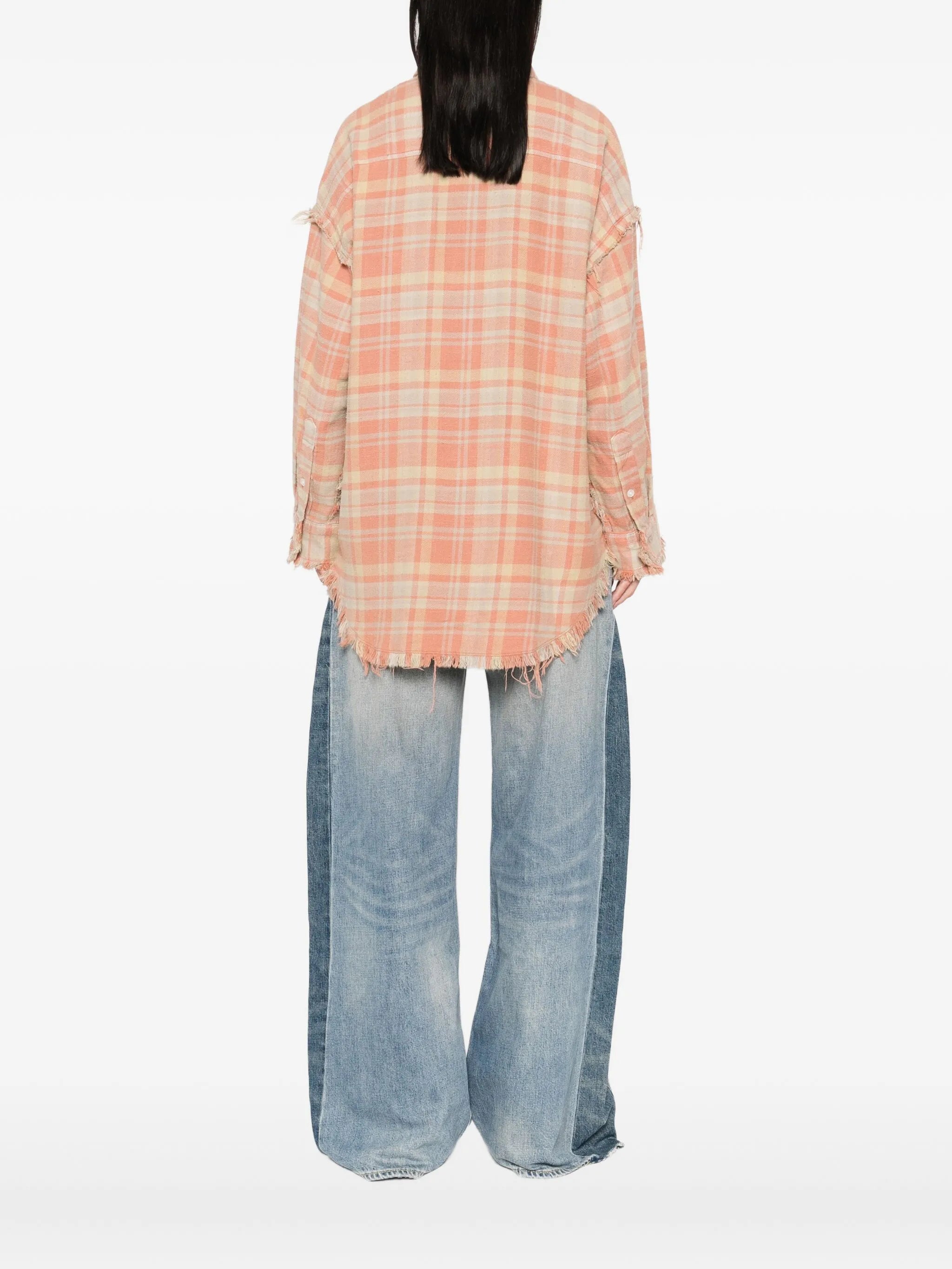 checked cotton shirt