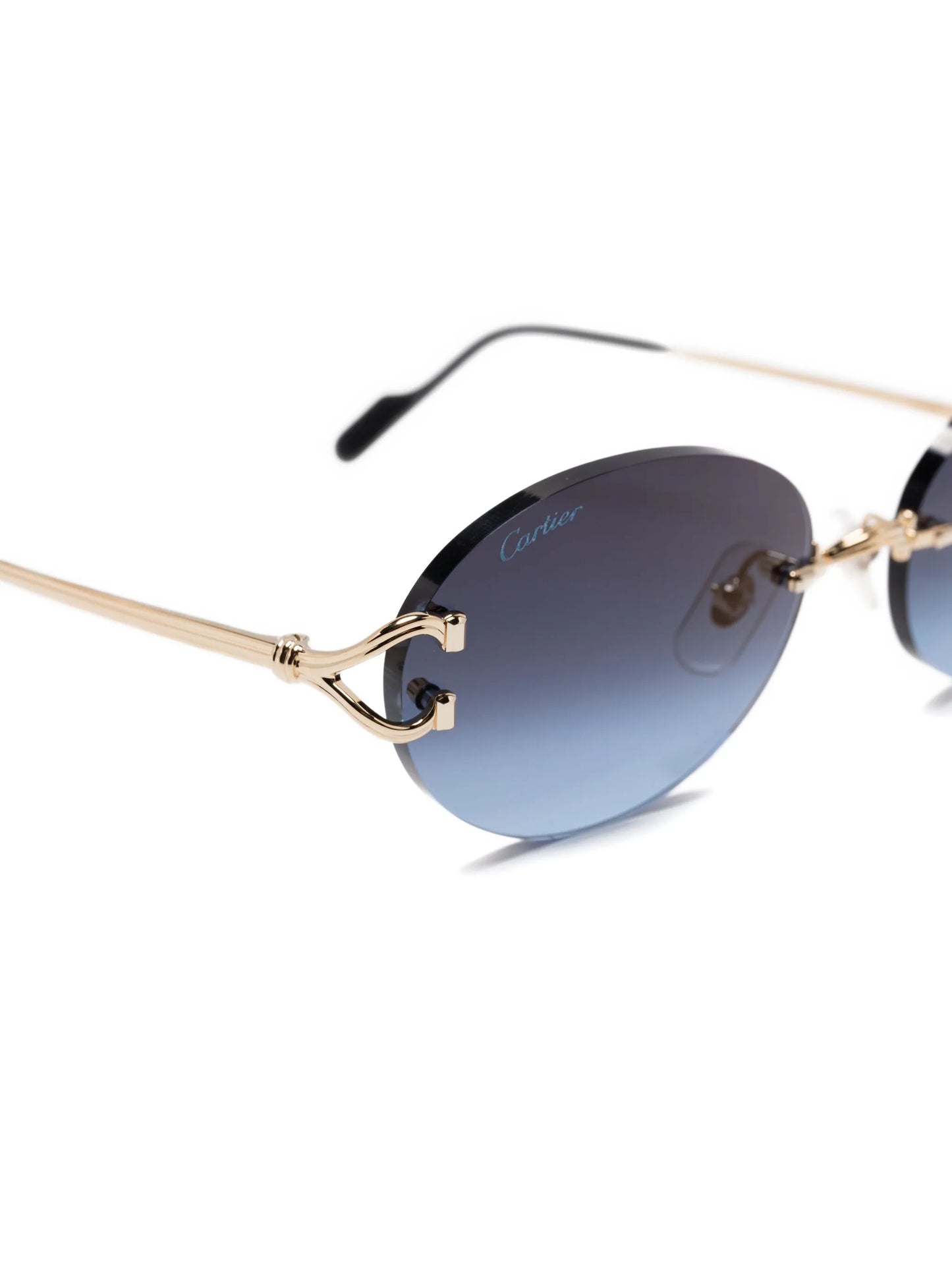 Panthère de Cartier oval-frame sunglasses