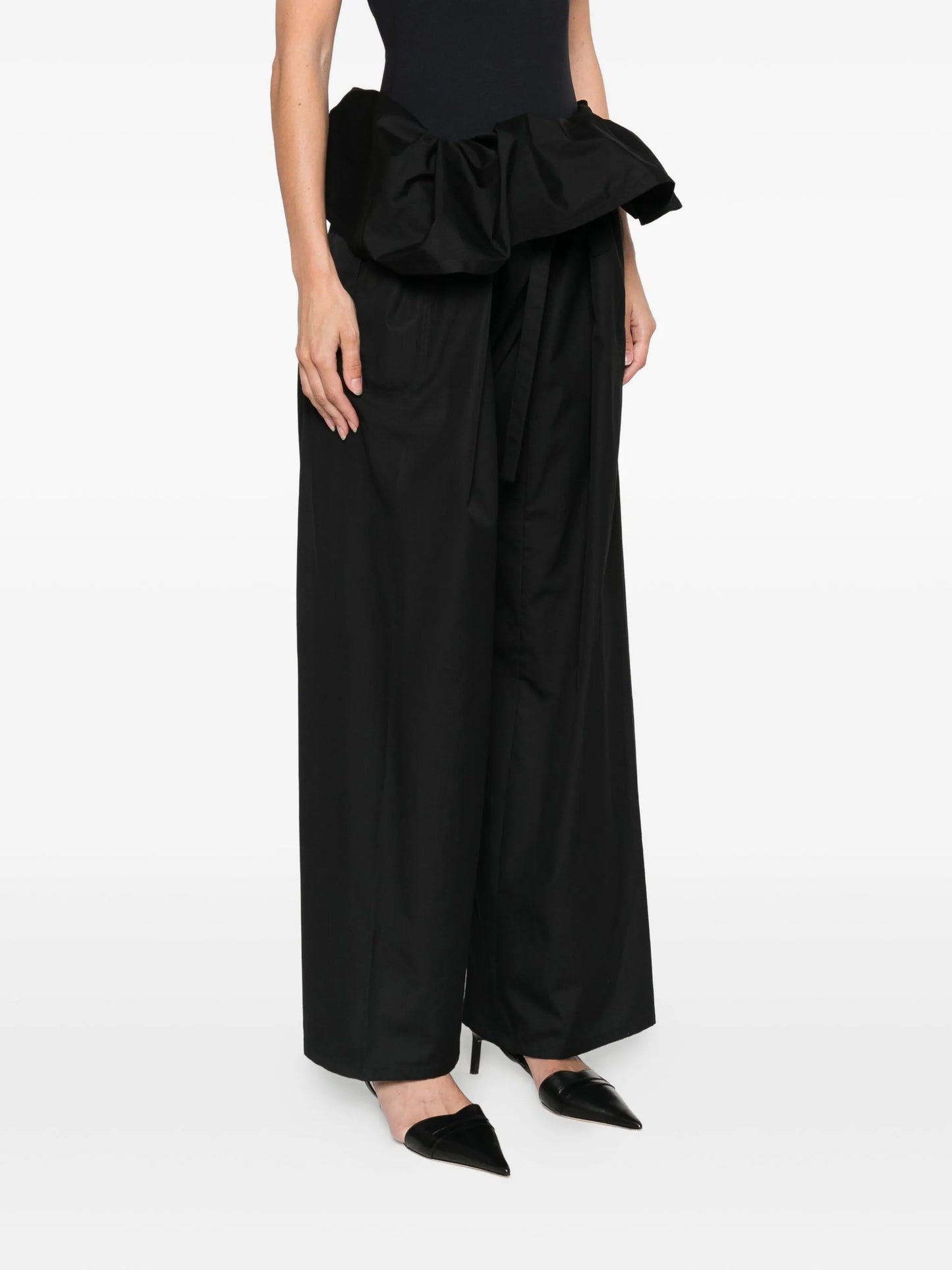 wide-leg trousers