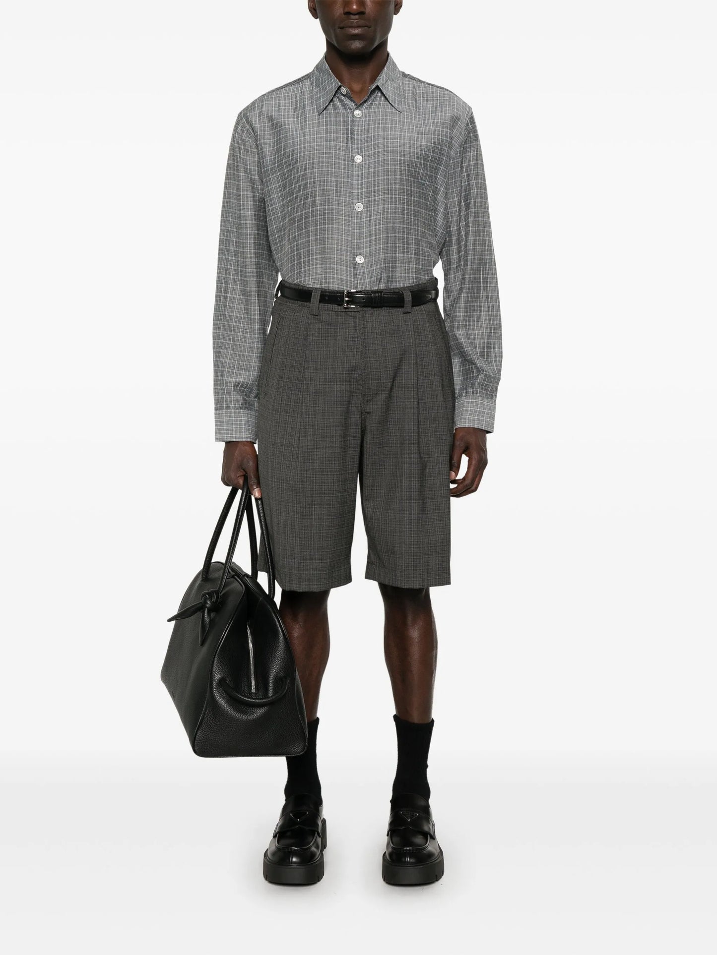 Roy pleated shorts