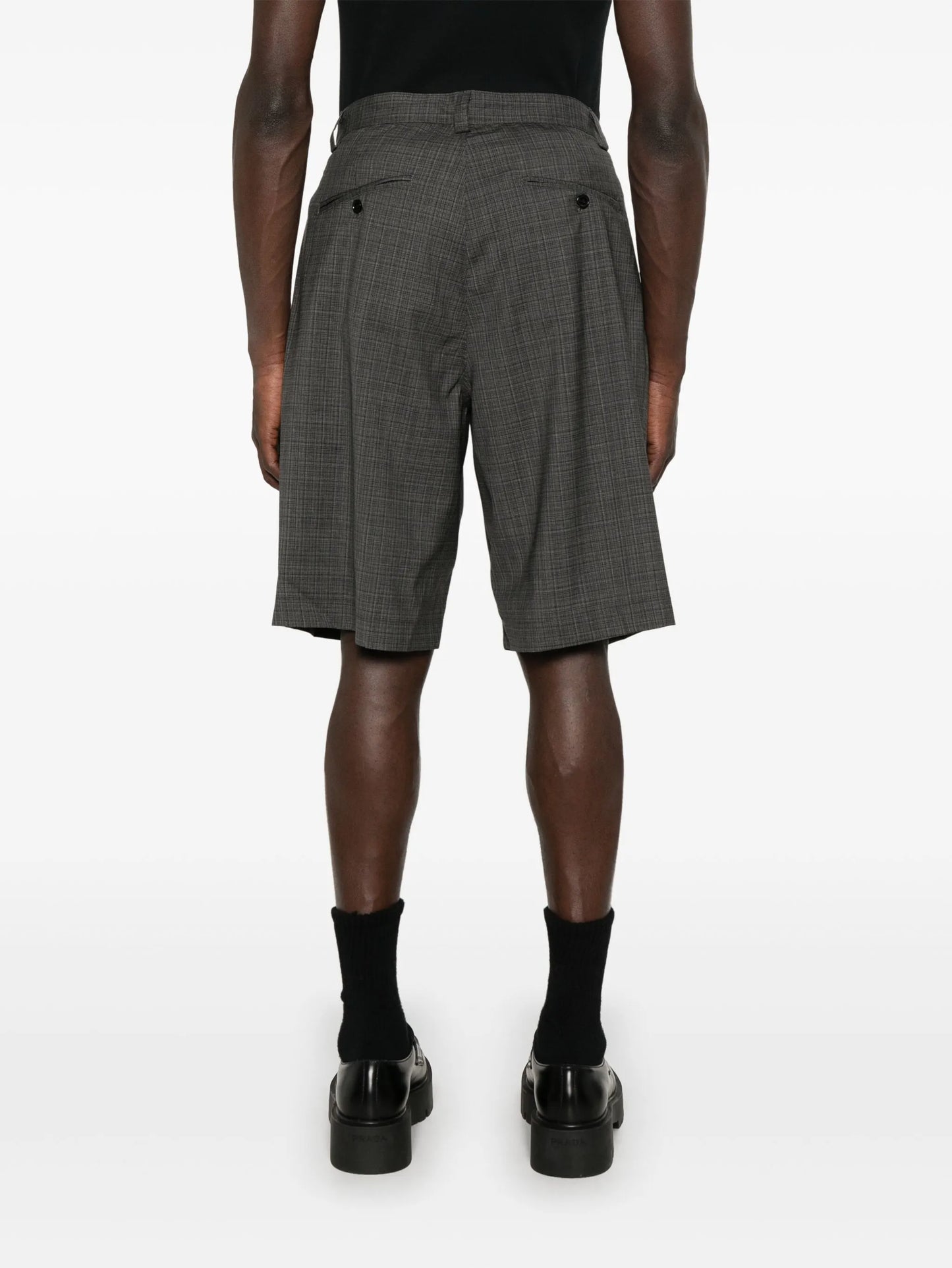 Roy pleated shorts