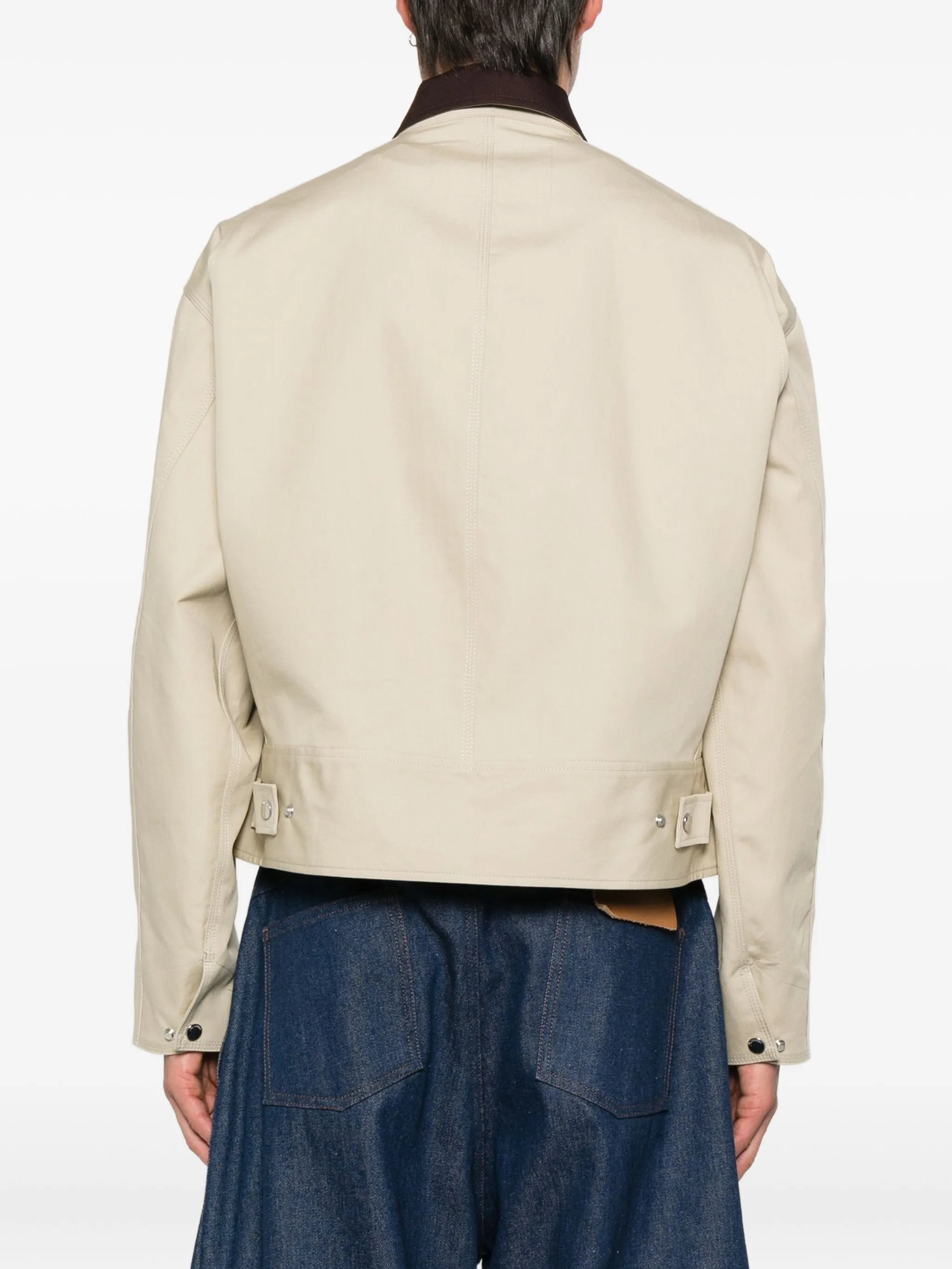 peplum-hem jacket
