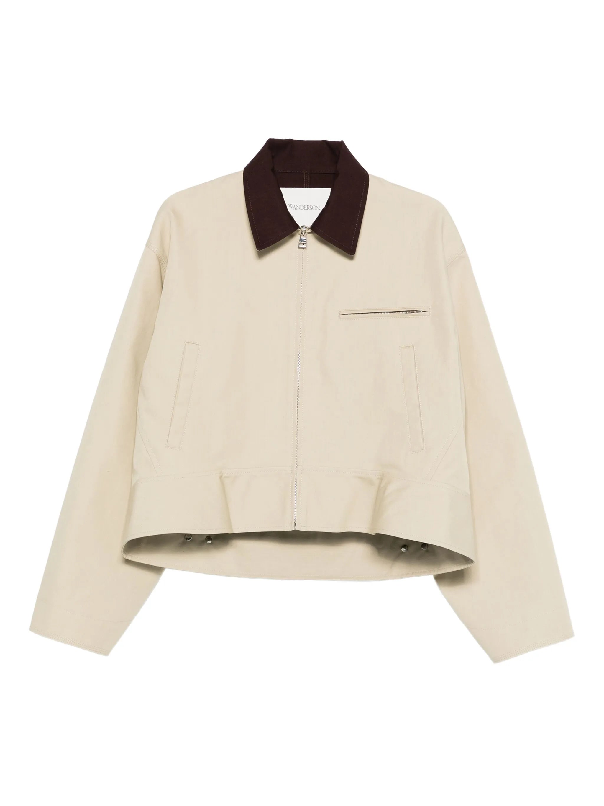 peplum-hem jacket