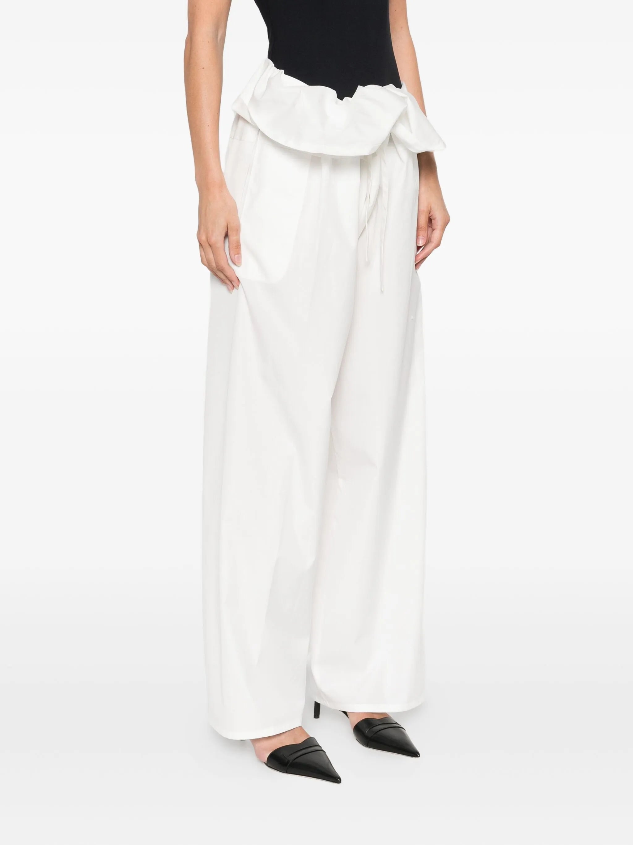 wide-leg trousers