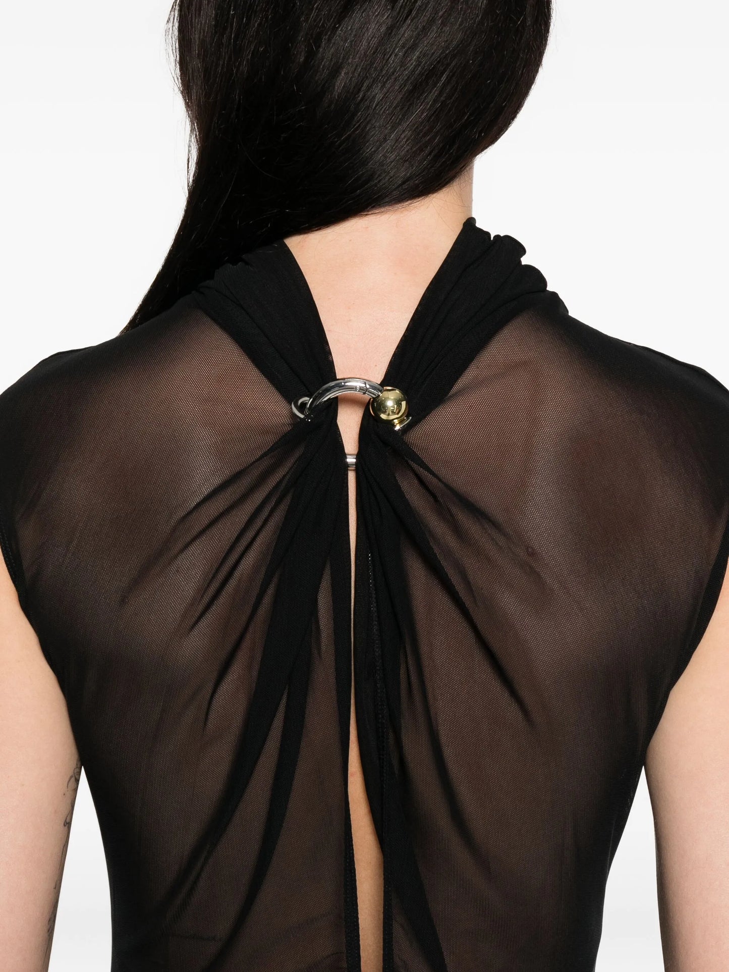 sequin-embellished maxi dress