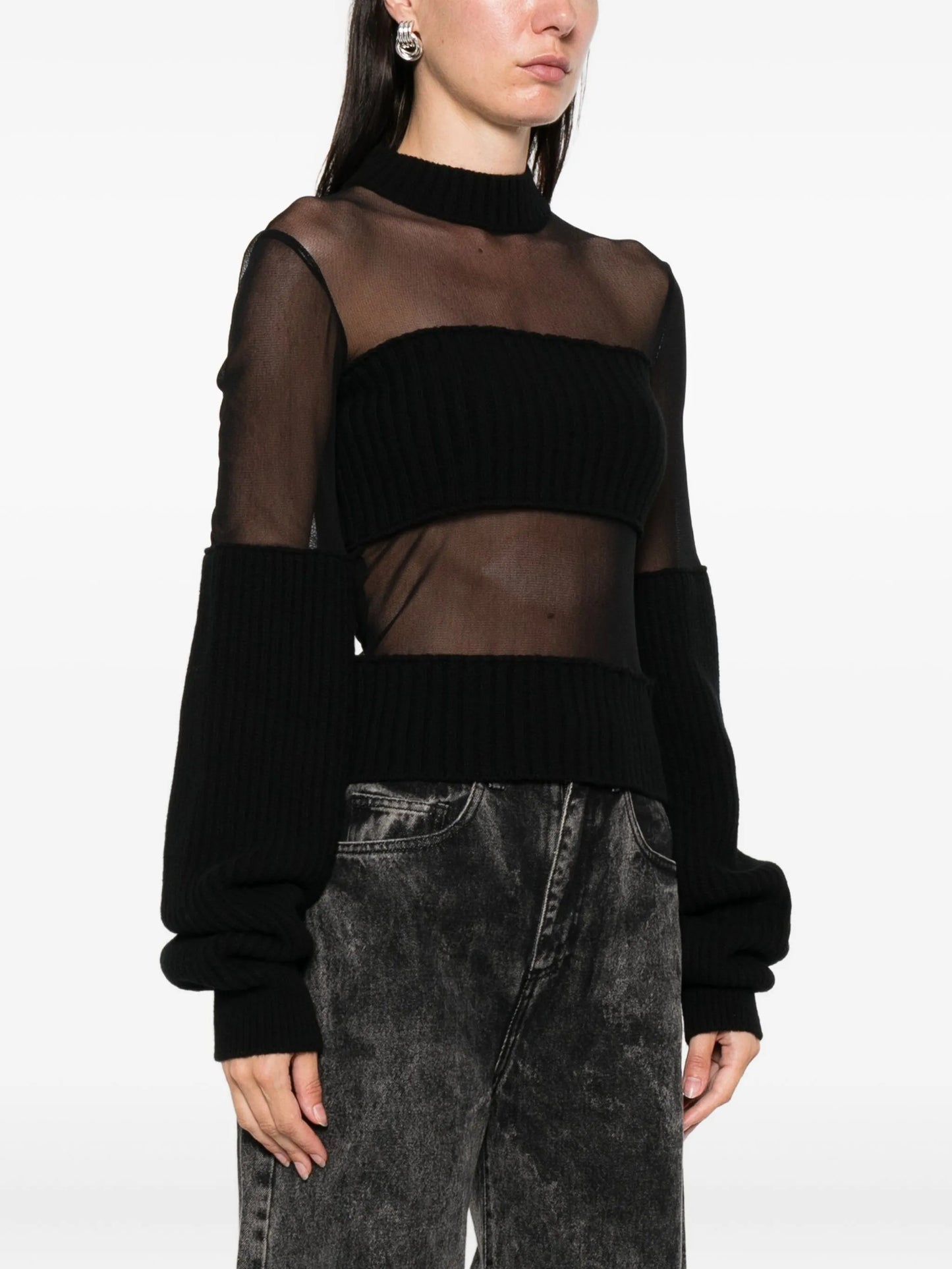 cropped sweater