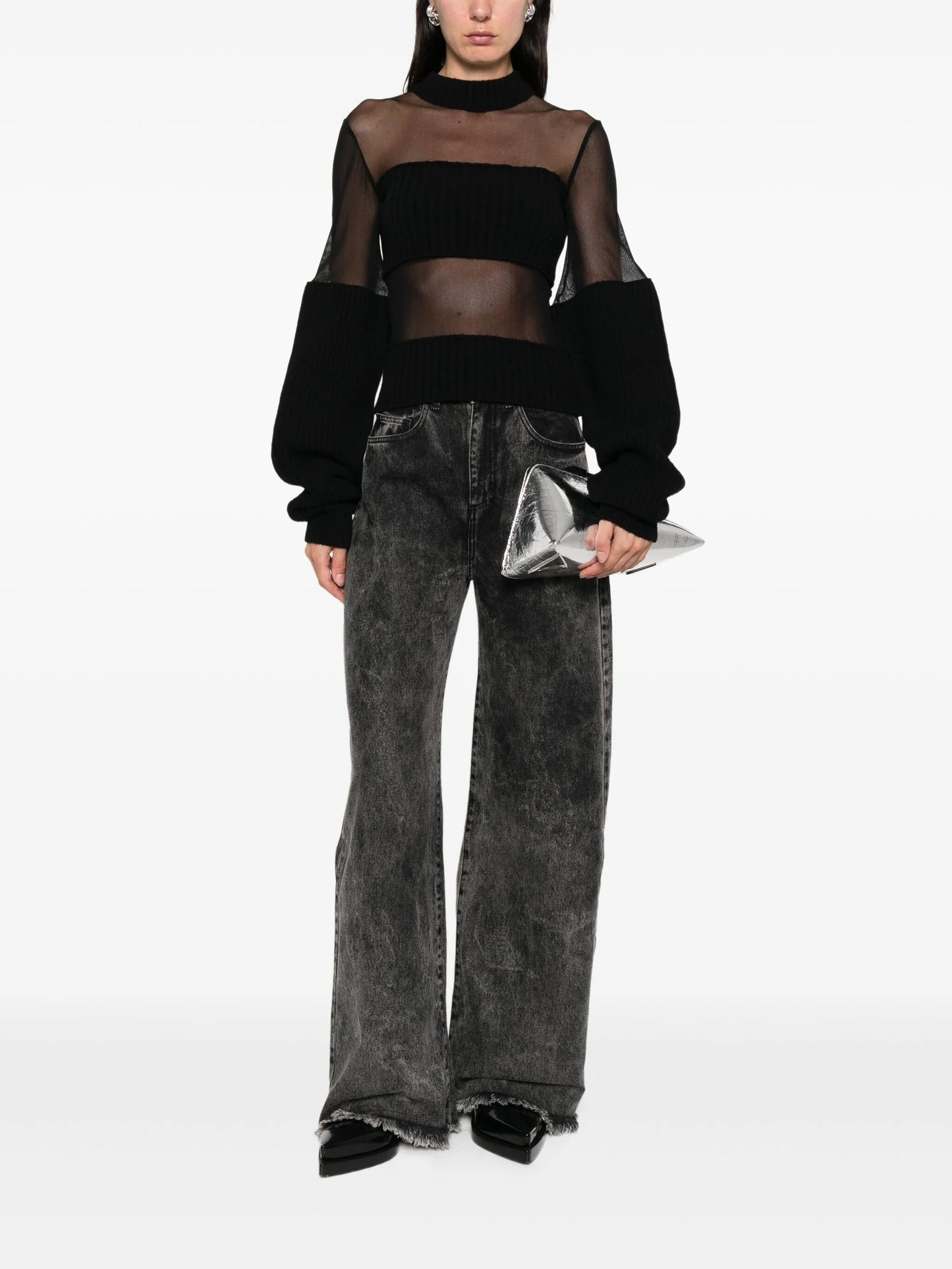 cropped sweater