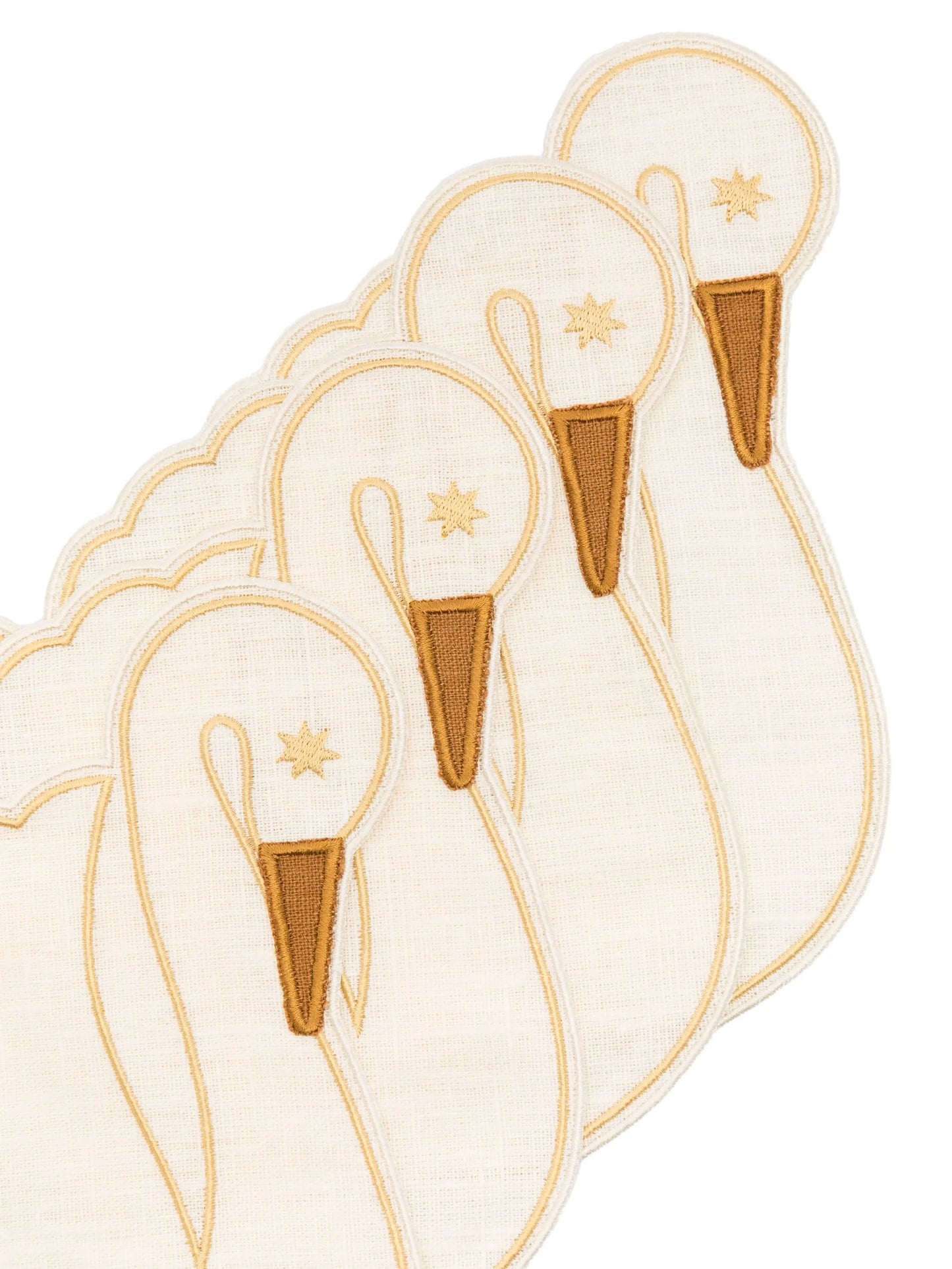 Swan napkins (set of four)