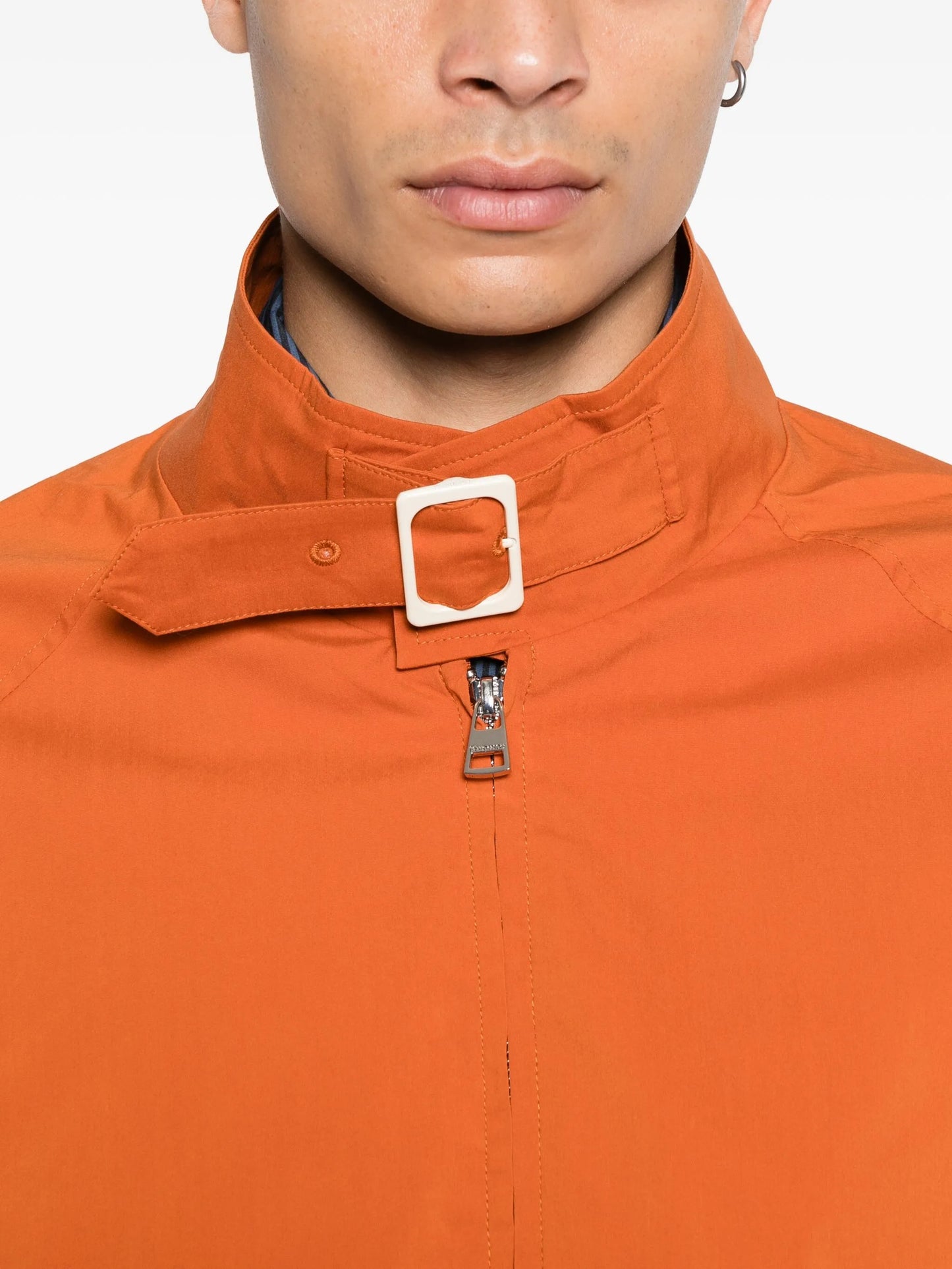 Harrington zip-up bomber jacket