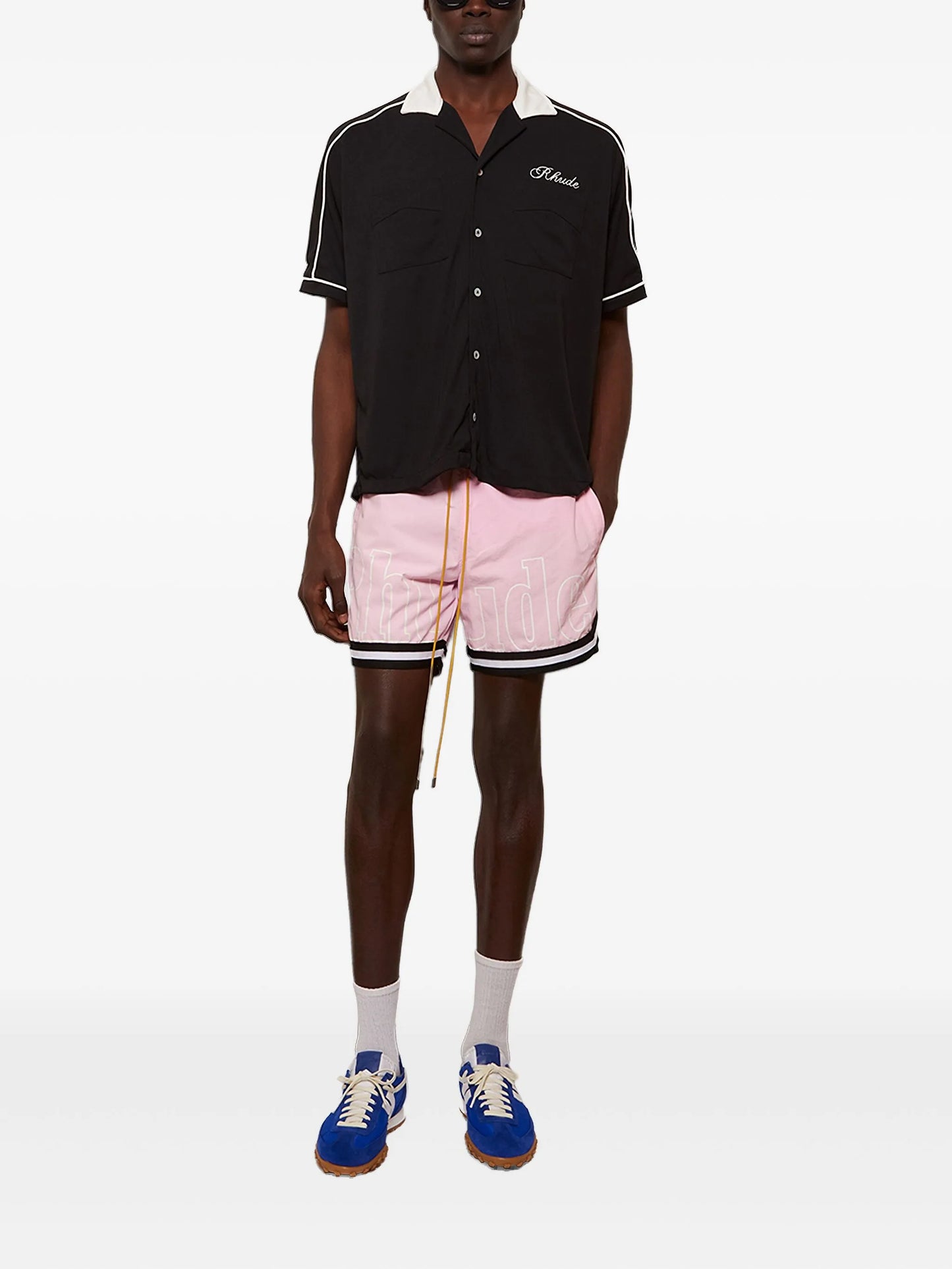 Logo Basketball swim shorts